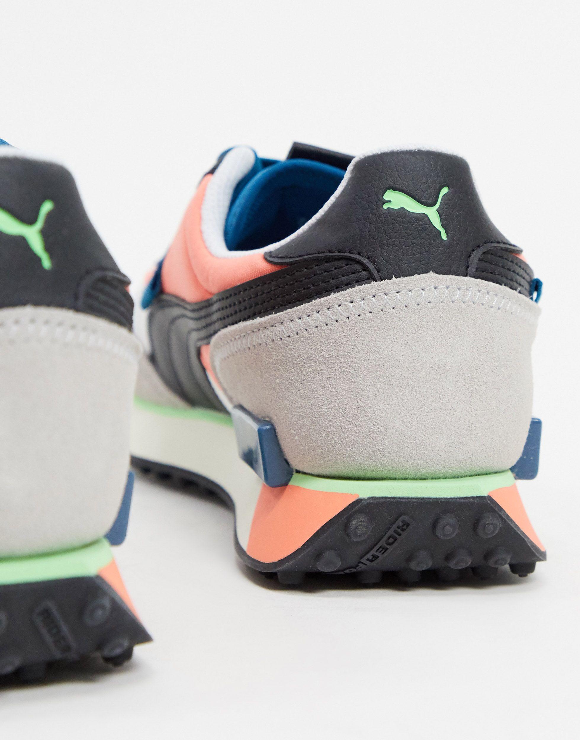 puma future rider white