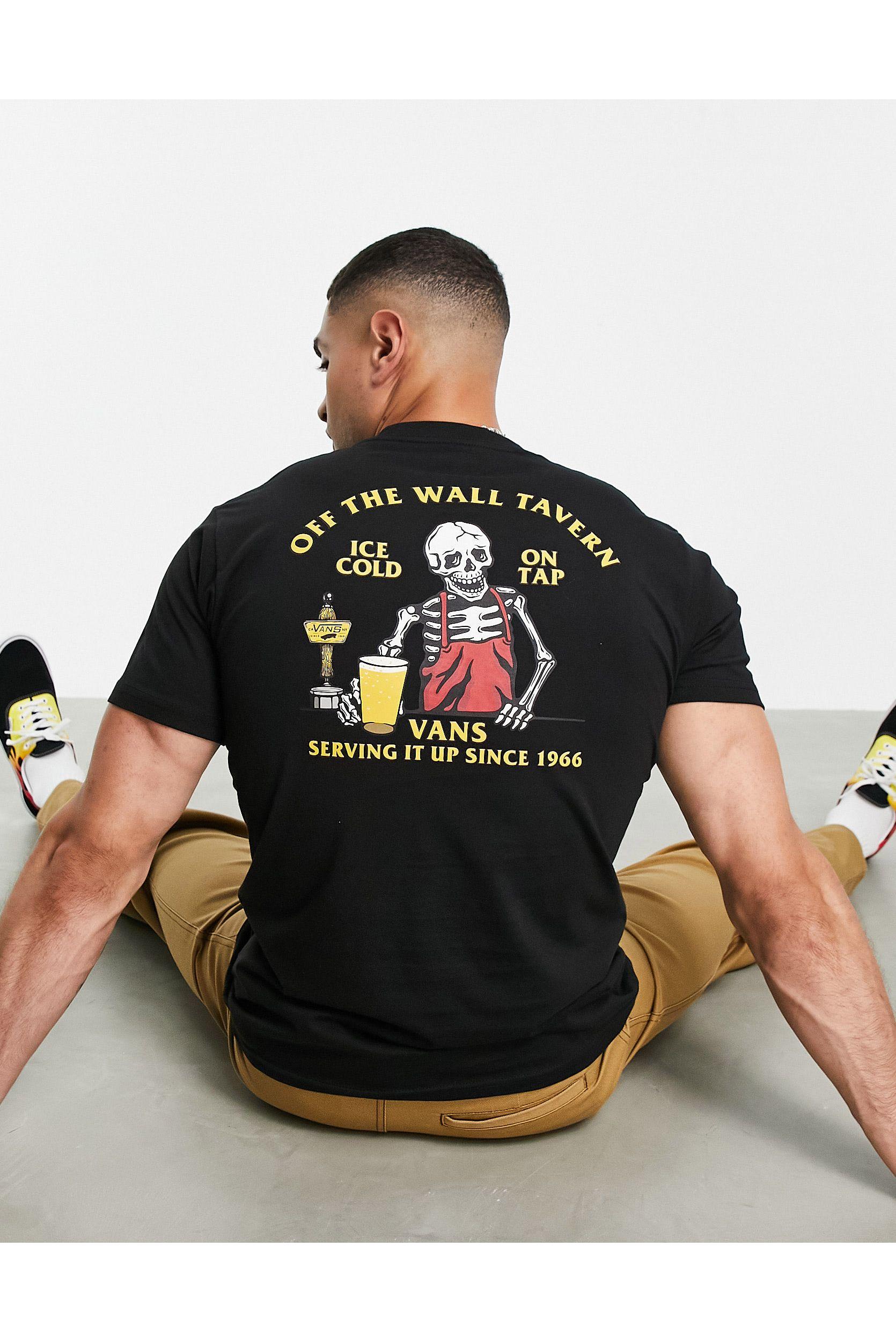Vans Cotton Otw Tavern Back Print T 
