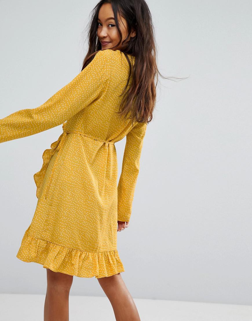 vila yellow dress