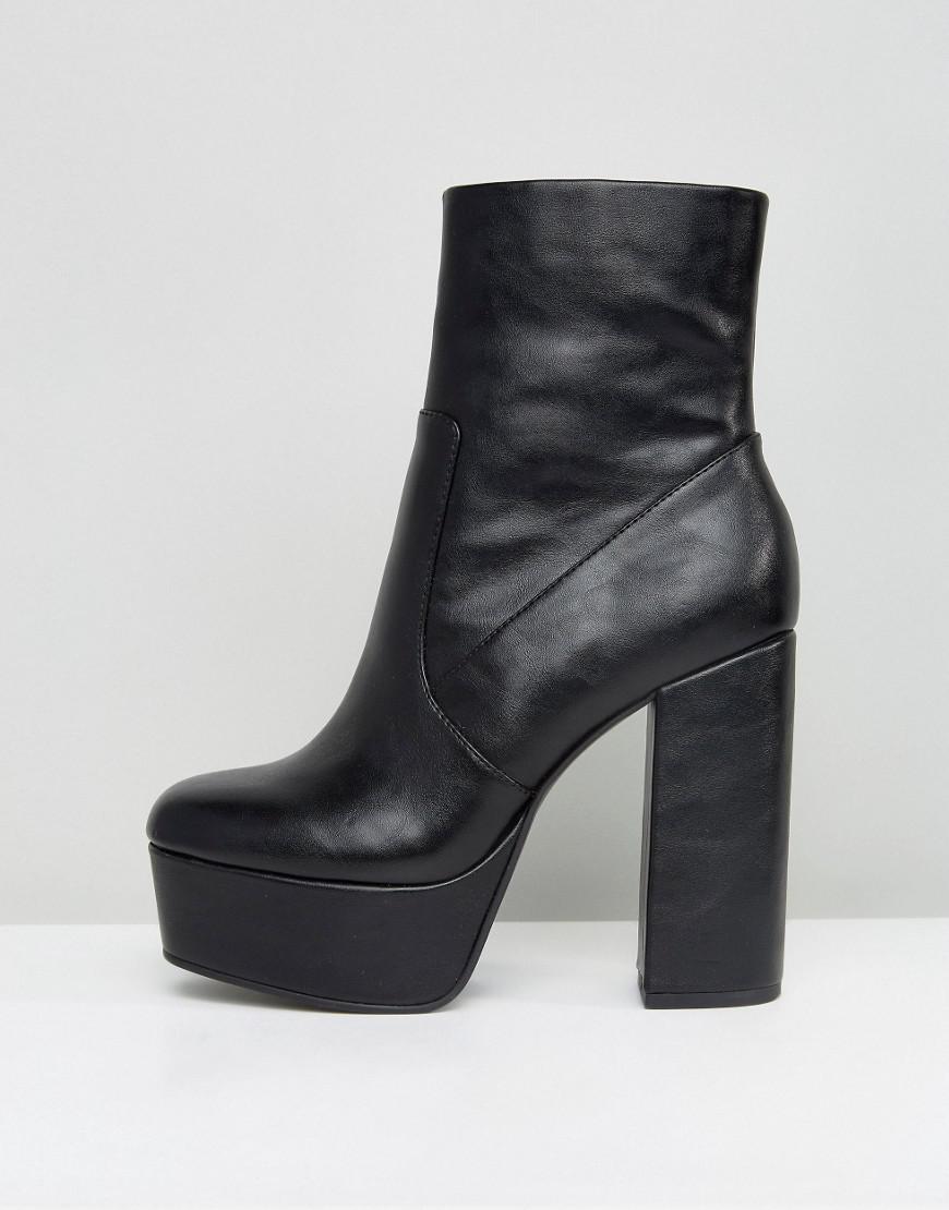 asos platform ankle boots