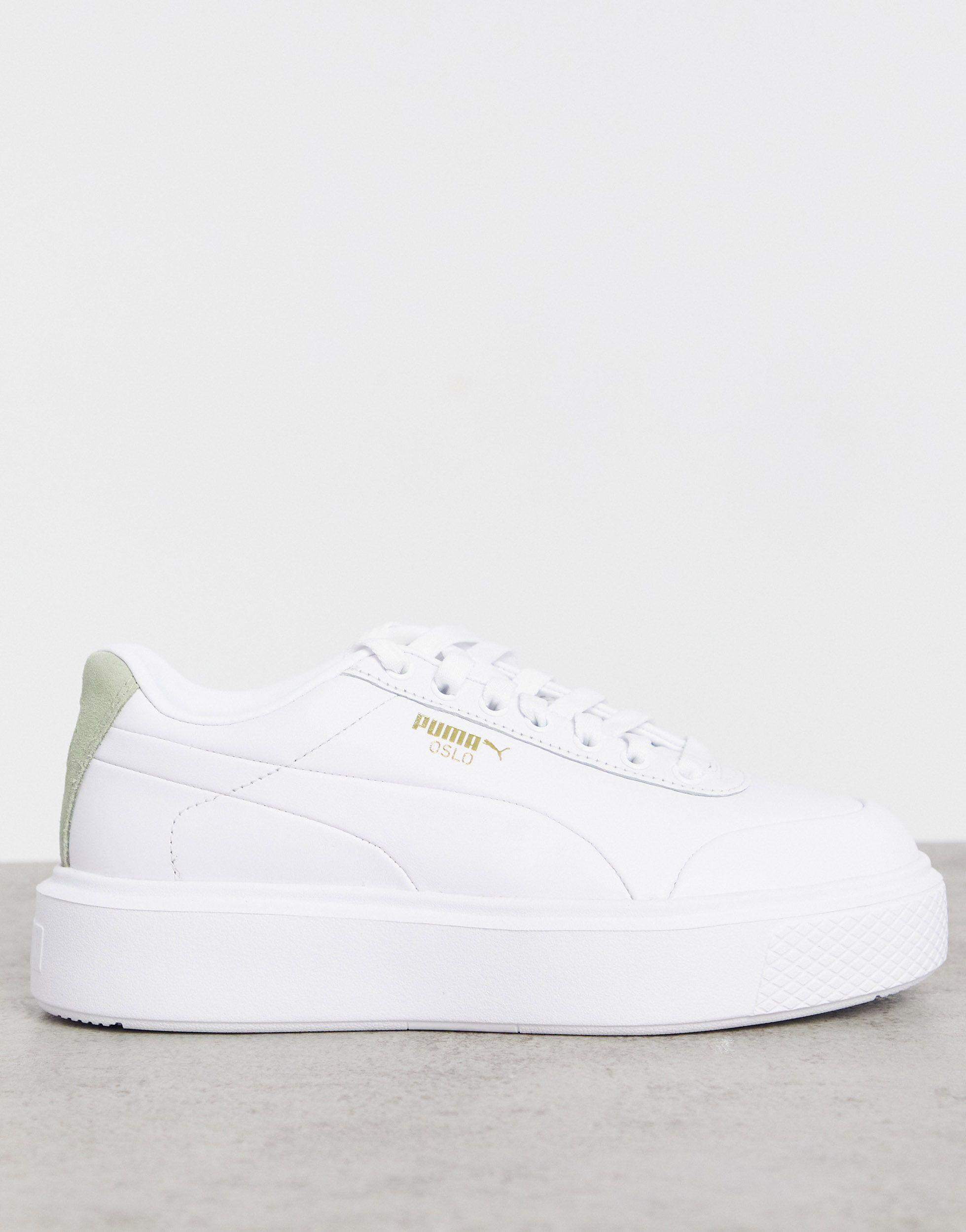 PUMA Oslo Femme Trainers in White | Lyst