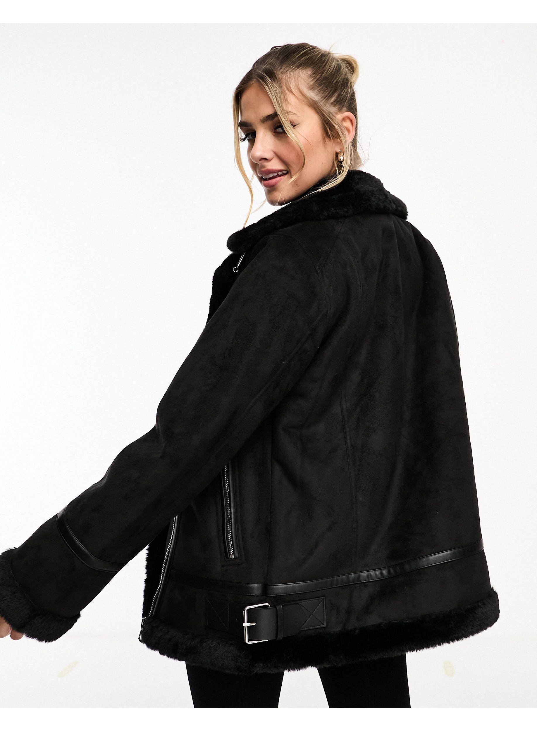 Aviator jacket shop pull and bear