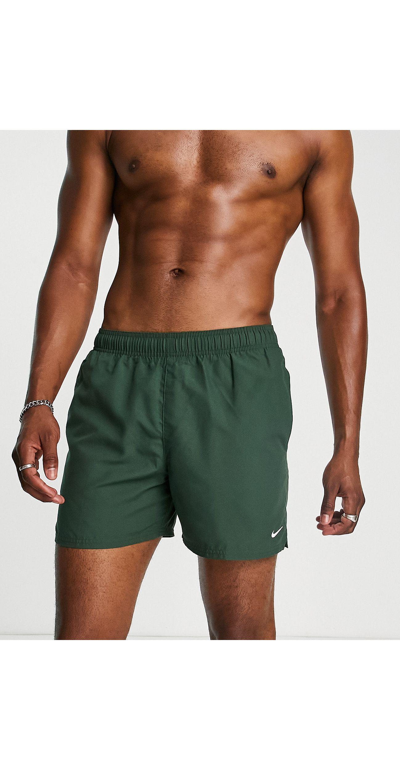 Nike Volley 5 Inch Swim Shorts in Green for Men | Lyst