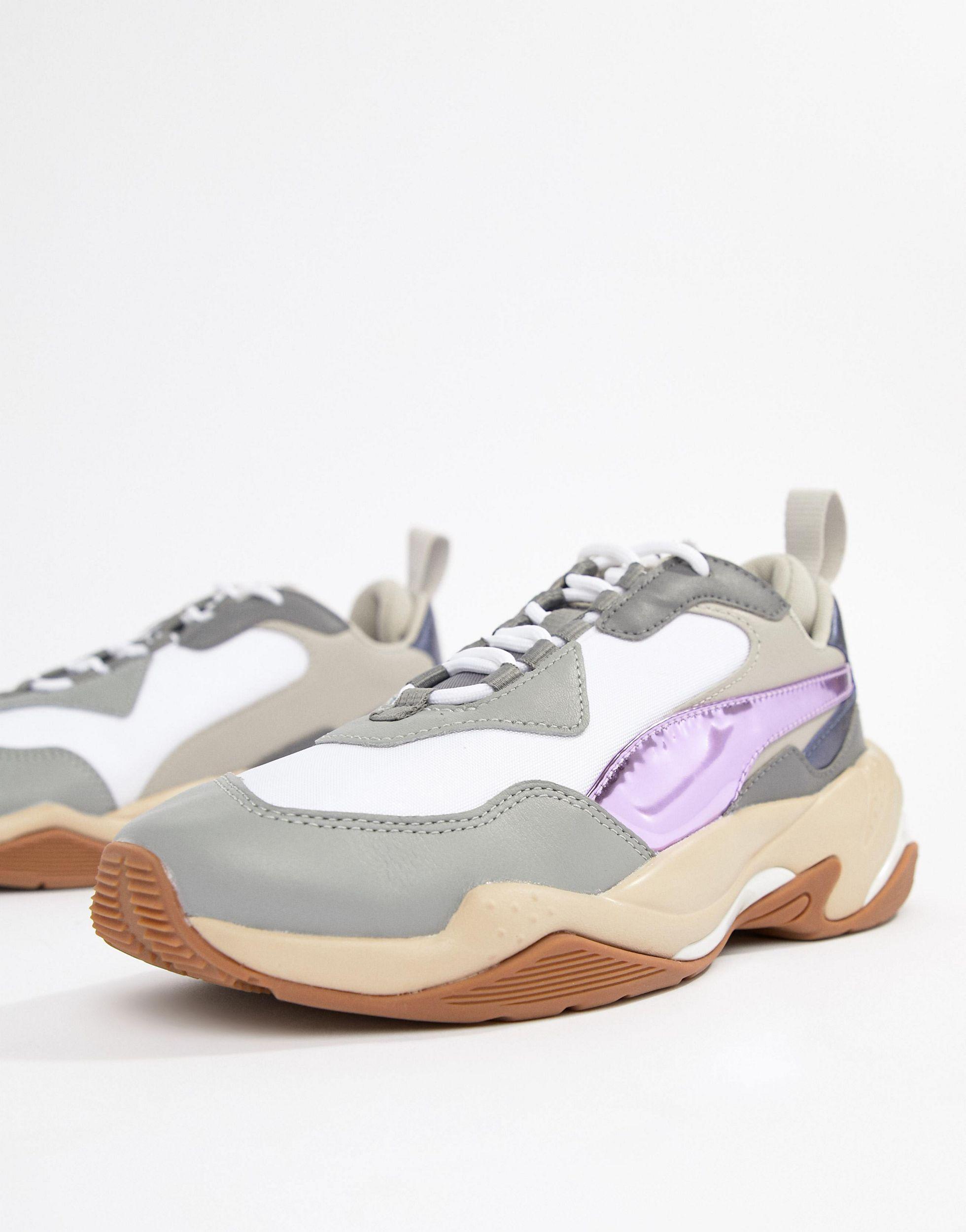 puma thunder electric femme rouge