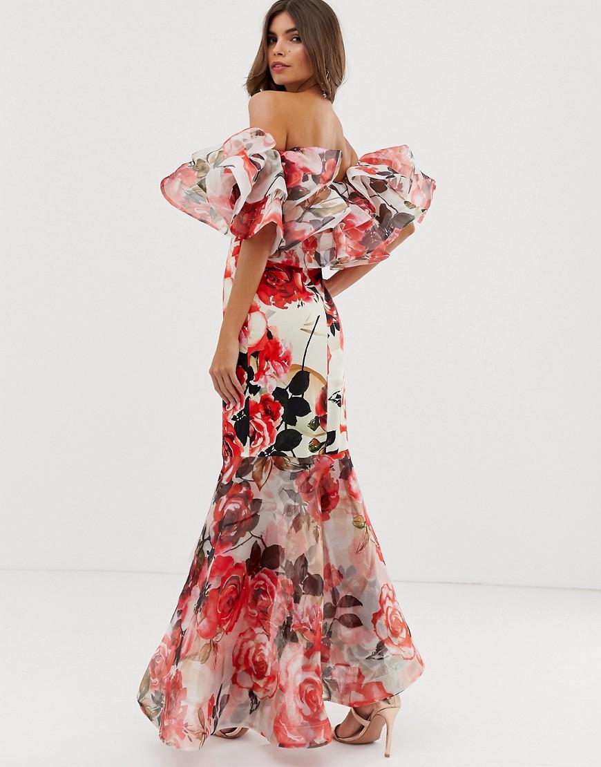 forever unique red dress