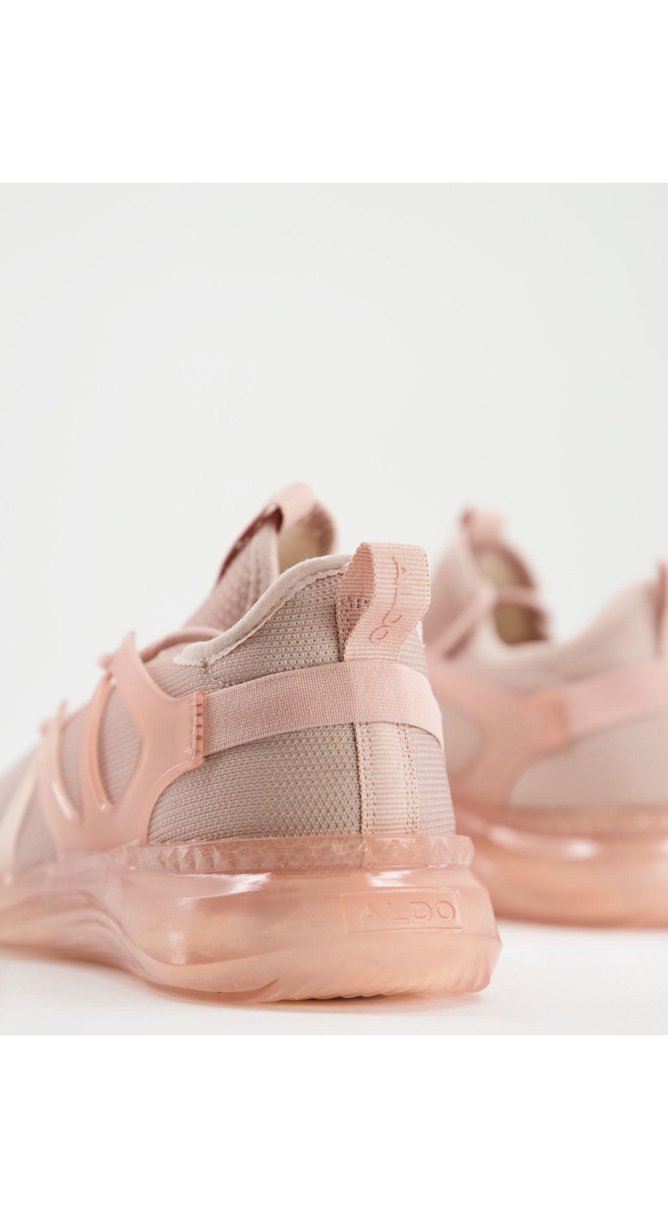 aldo pink trainers