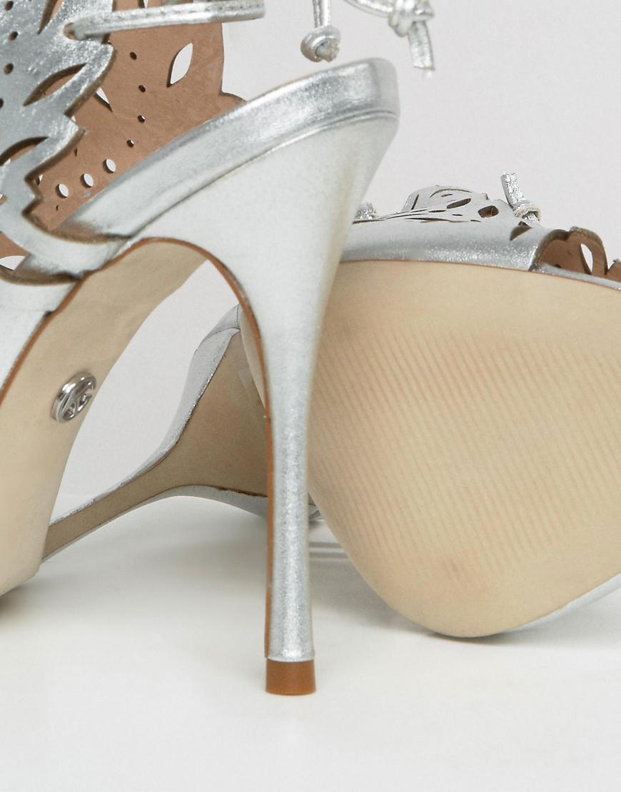 kurt geiger sandals silver