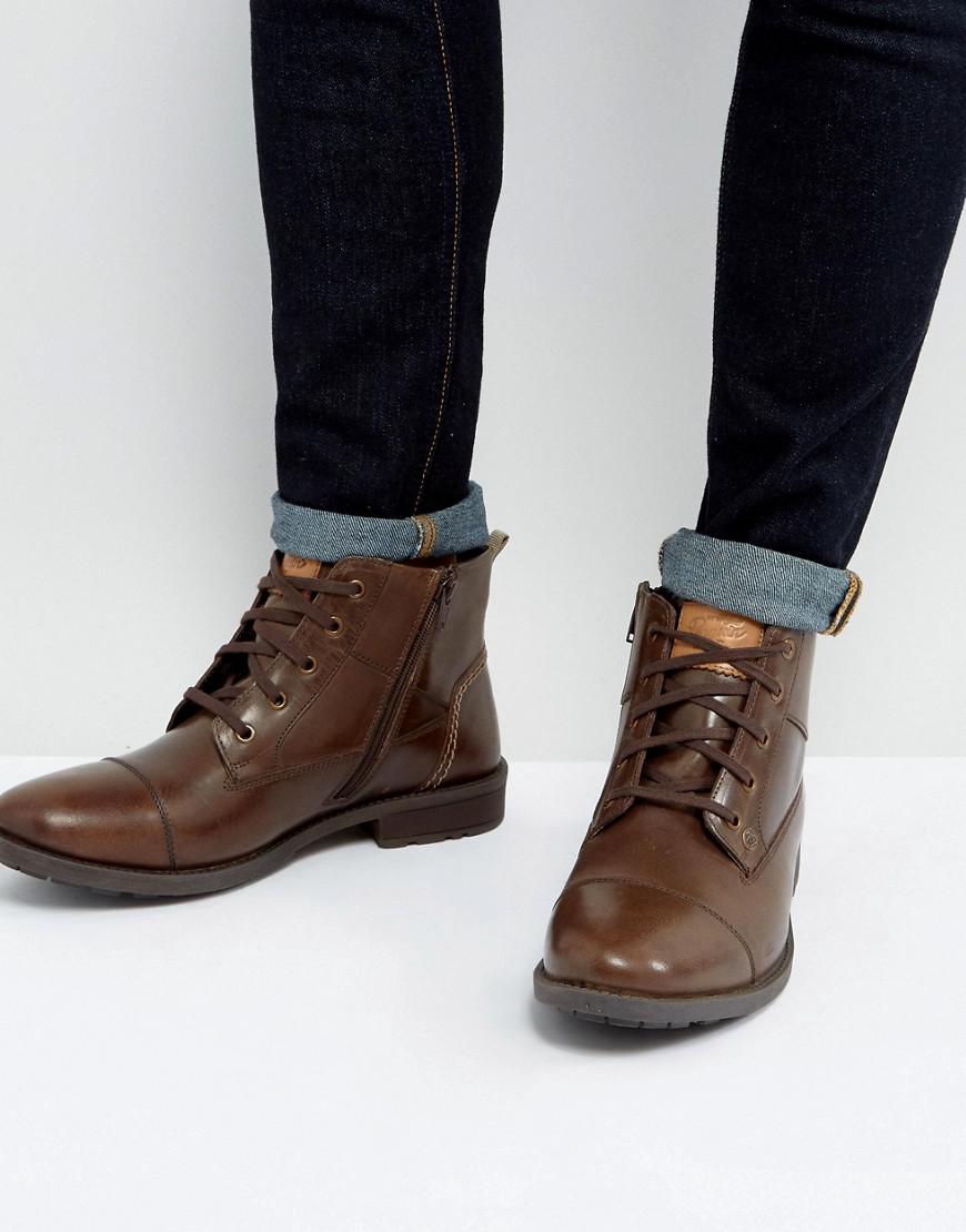 brown penguin boots