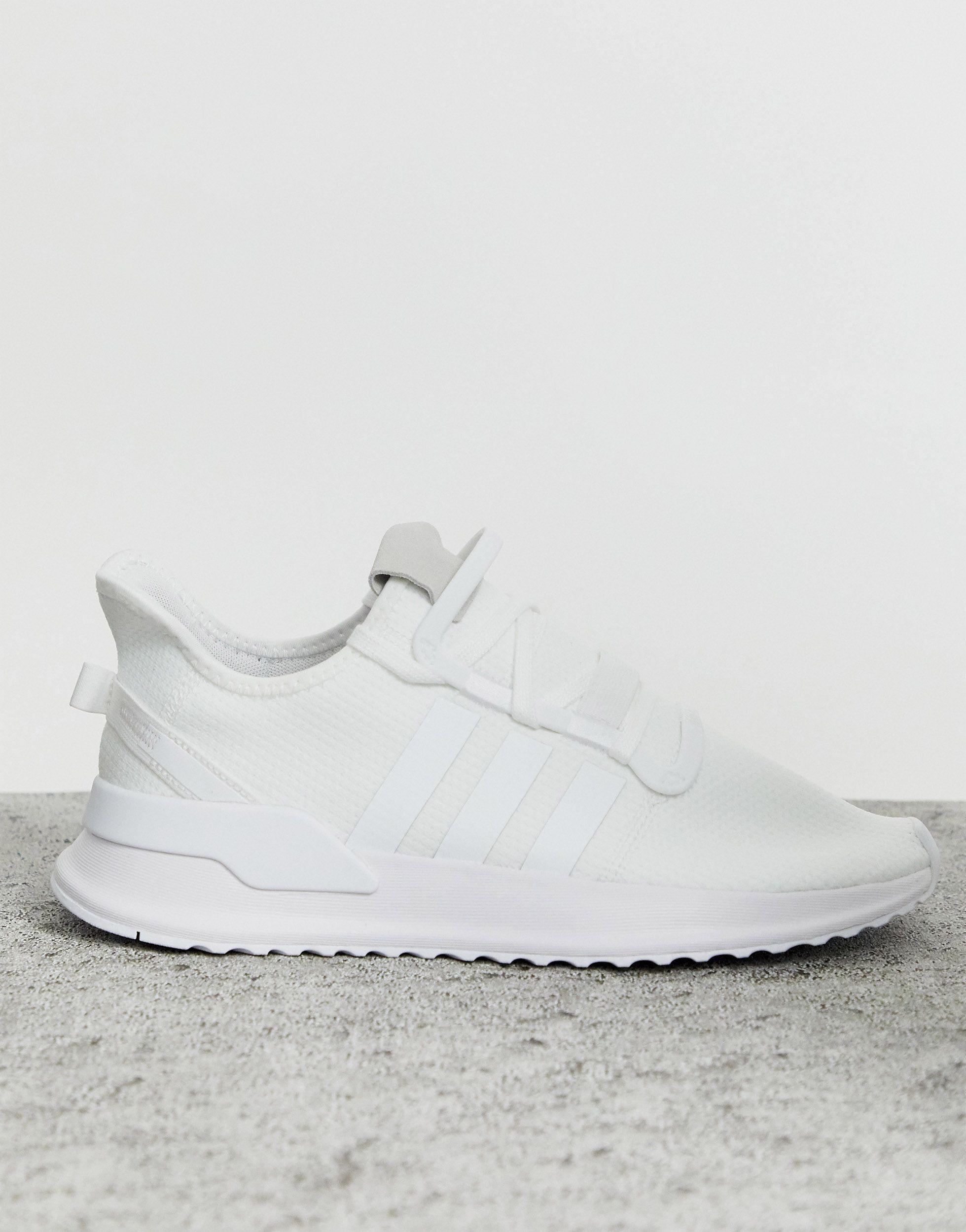 u_path run shoes white