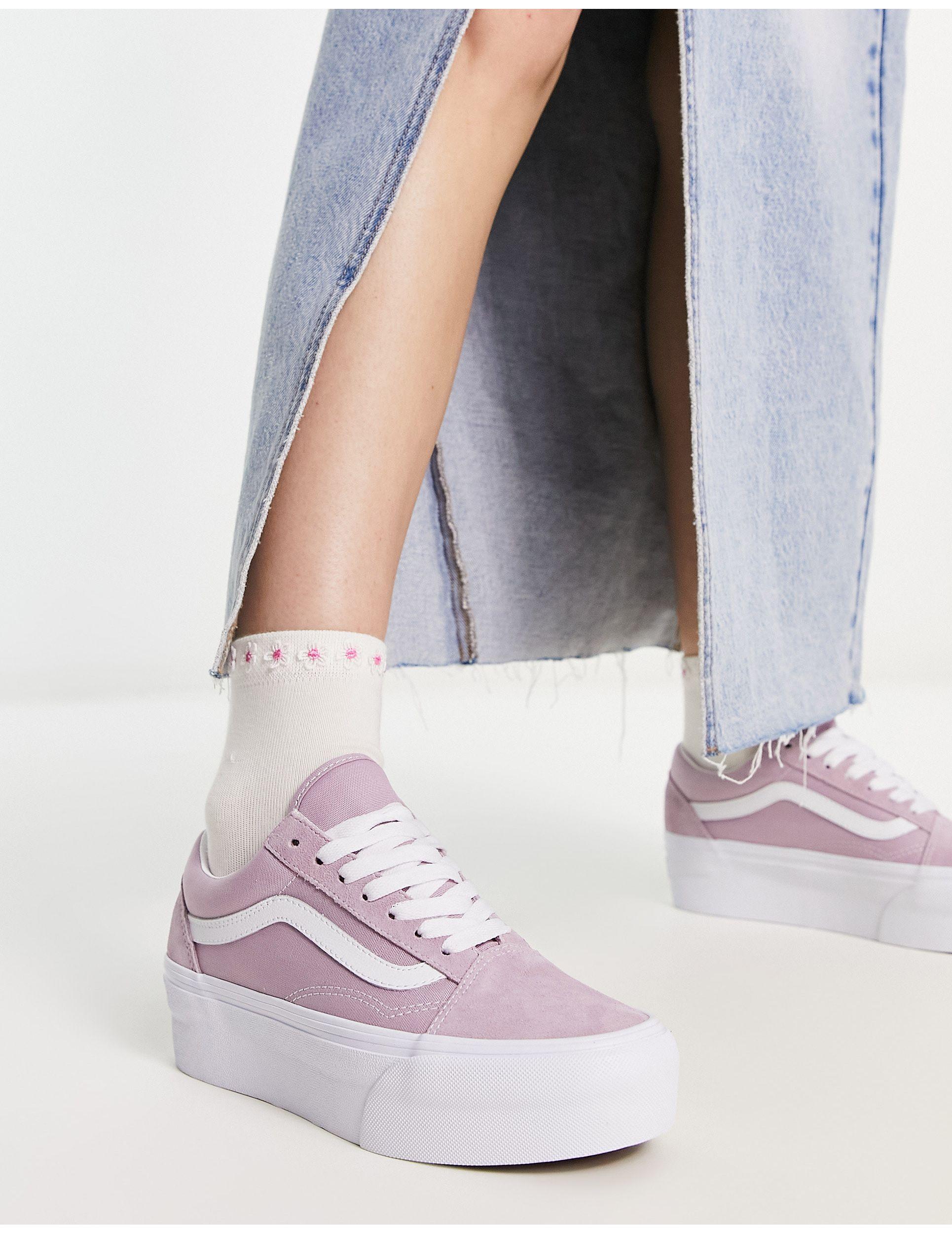 vans old skool stackform sneakers
