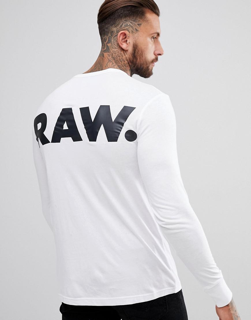 g star raw long sleeve shirt