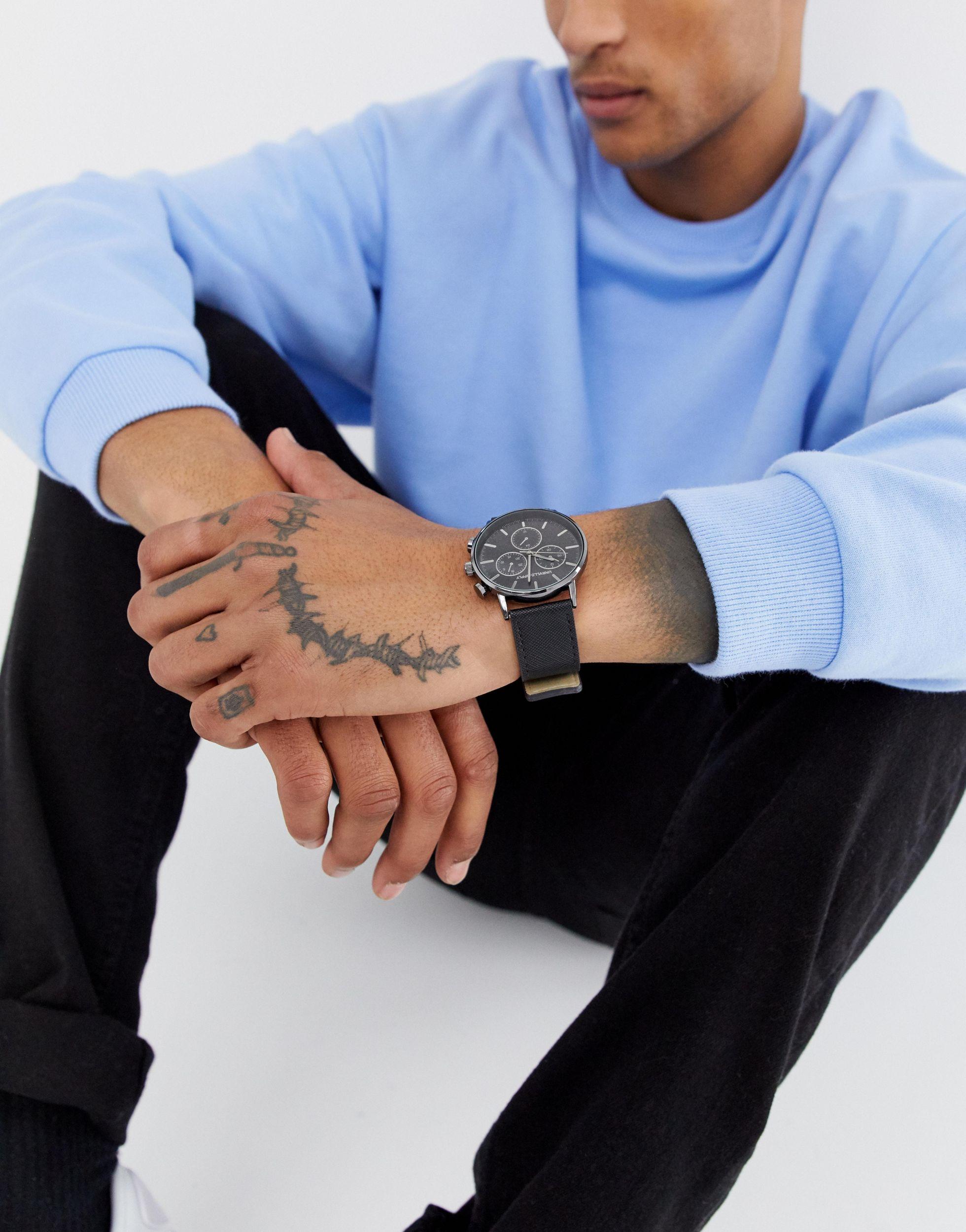 asos armani watch