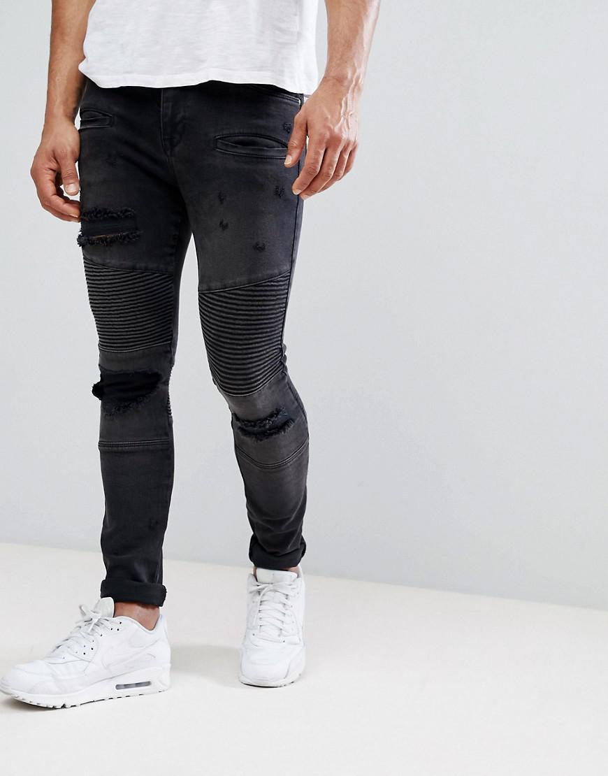 biker jeans asos