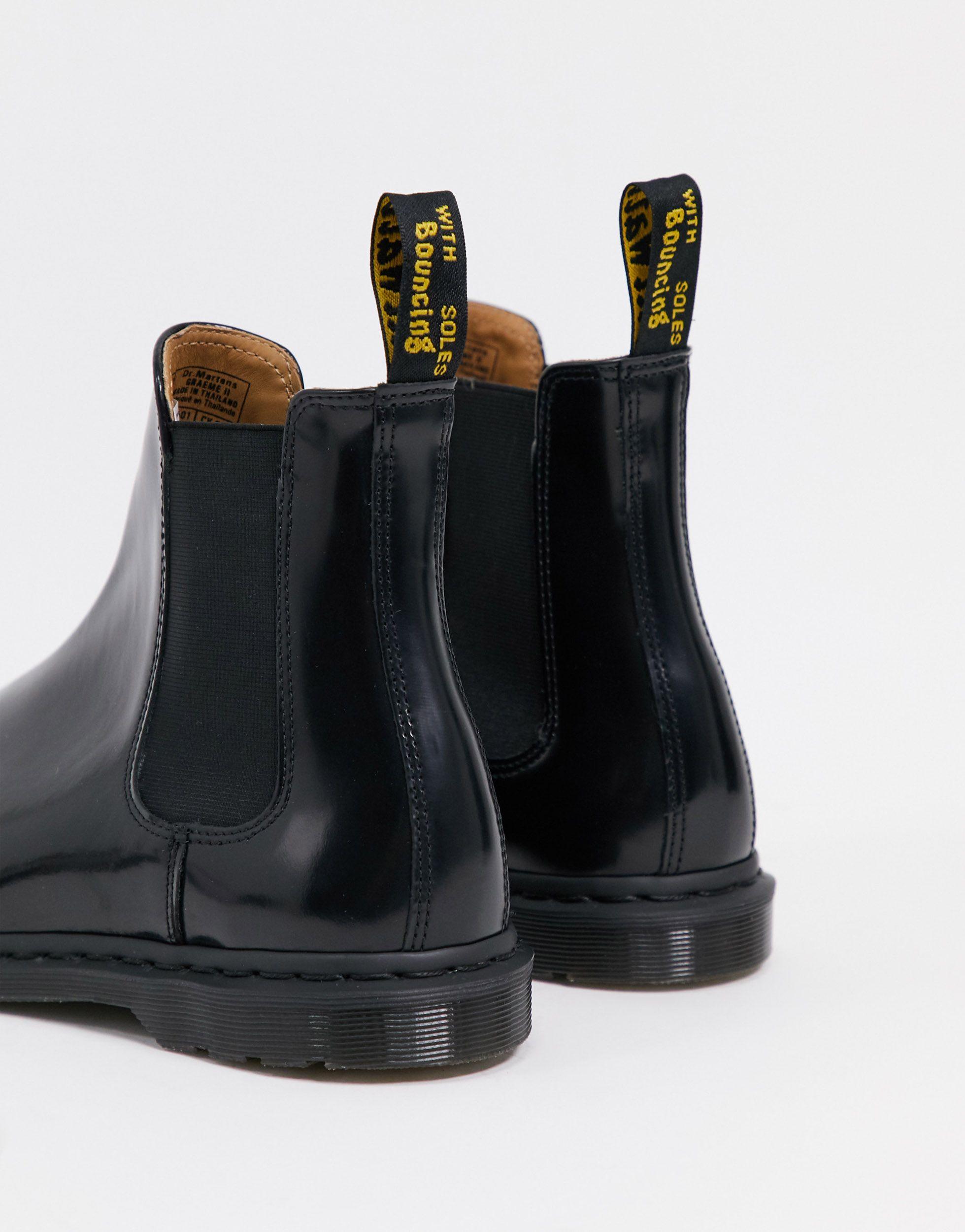 Grame ii - stivaletti chelsea neriDr. Martens in Pelle da Uomo colore Nero  | Lyst