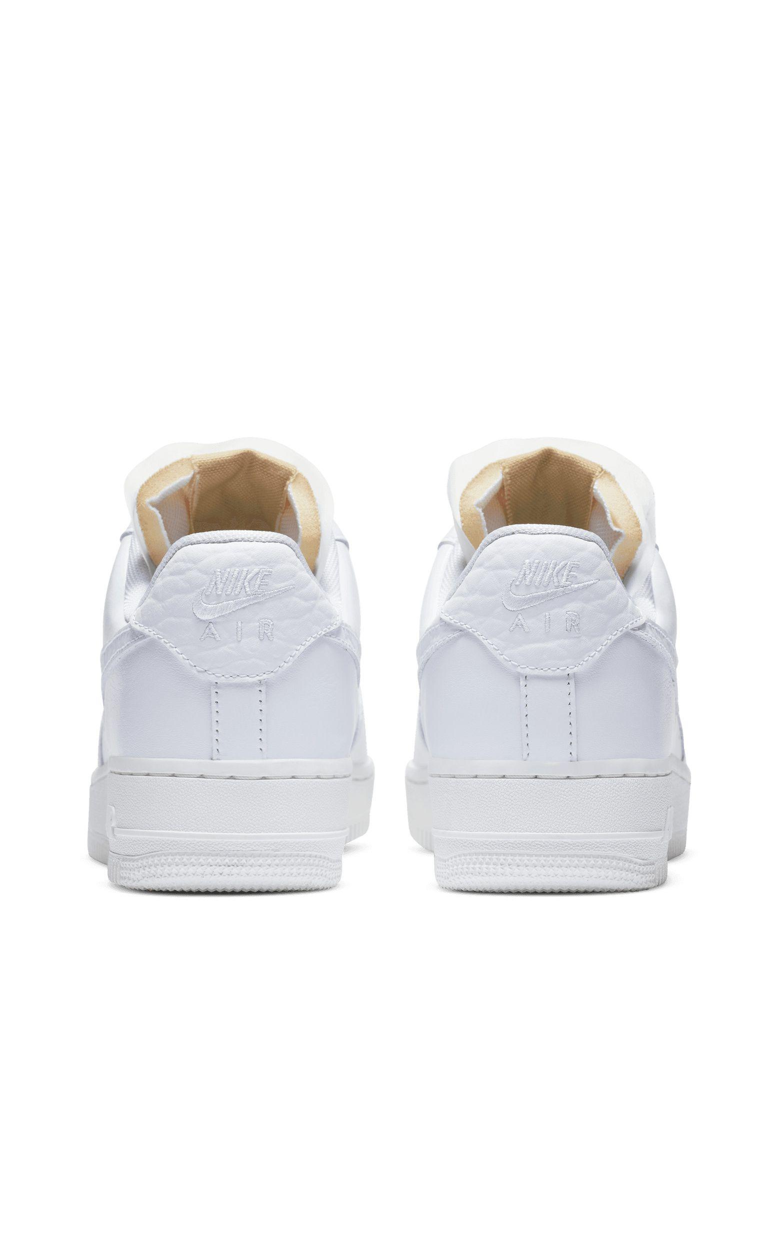 Nike Air Force 1 '07 40th anniversary sneakers in off-white and