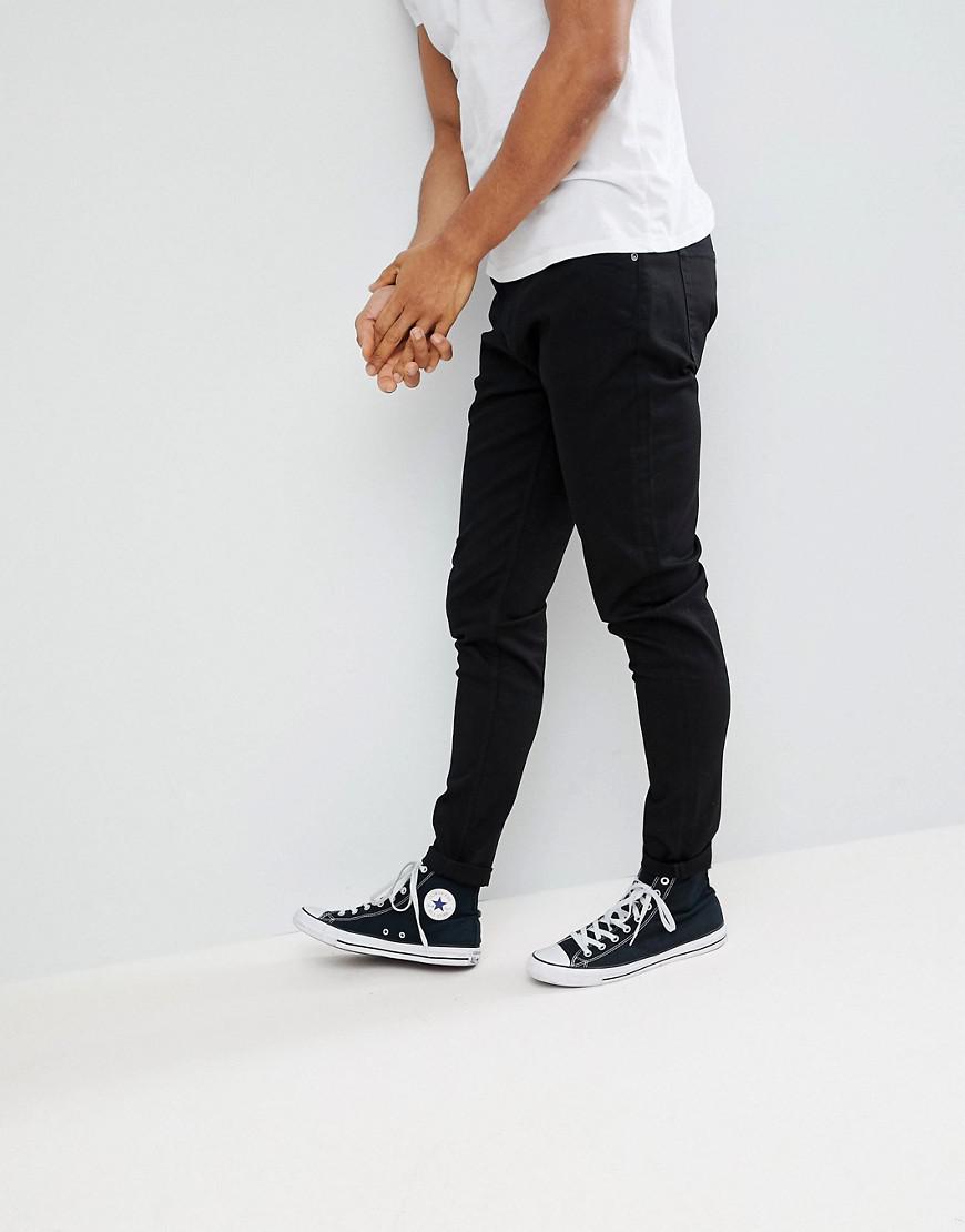 Weekday Cone Stay Black Jeans for Men | Lyst
