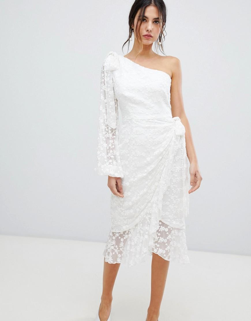 keepsake white lace dress