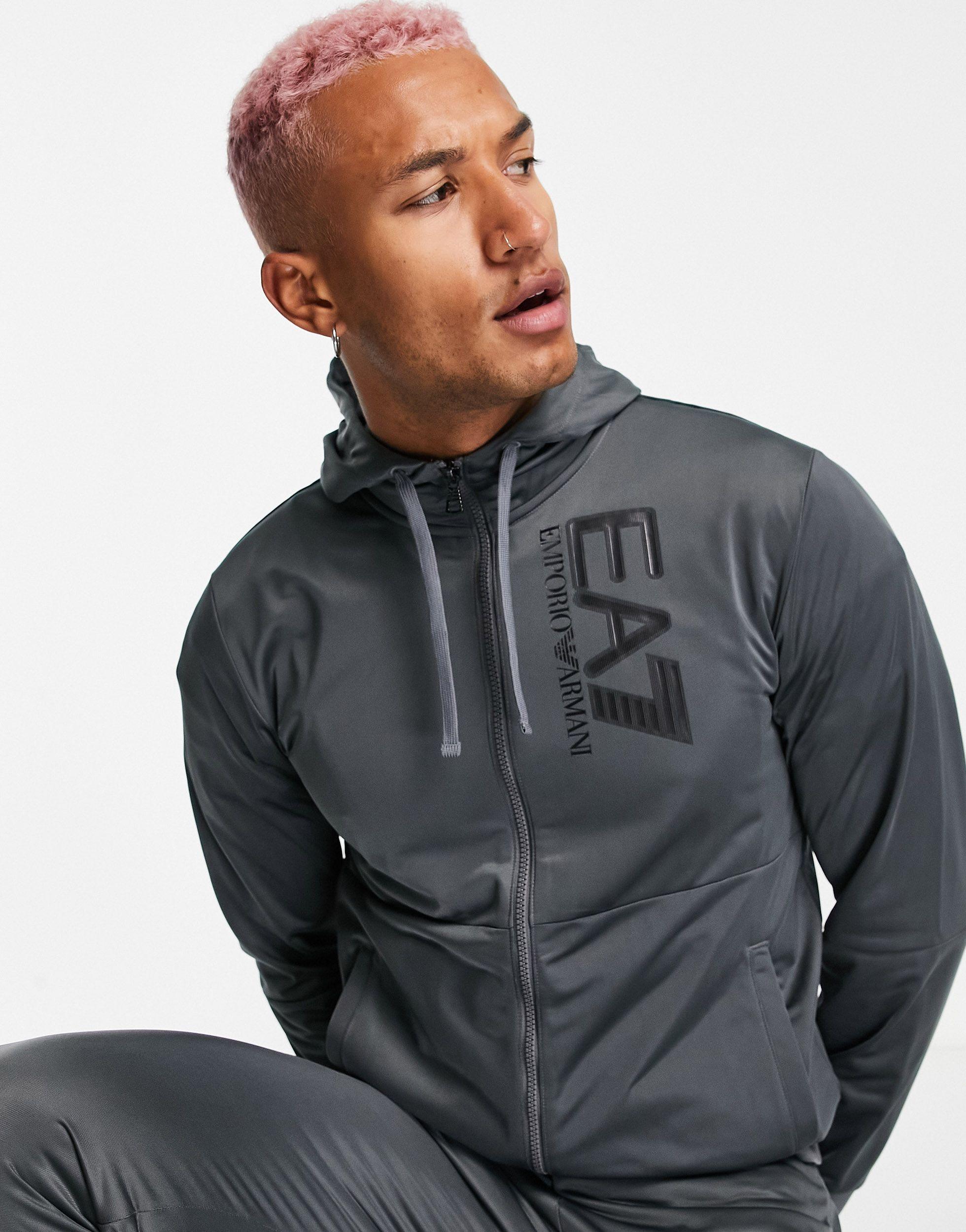 Fleece | Mens Emporio Armani Ea7 Train Visibility M Hoodie Rn Coft Black \u003c  Cultura Online Br