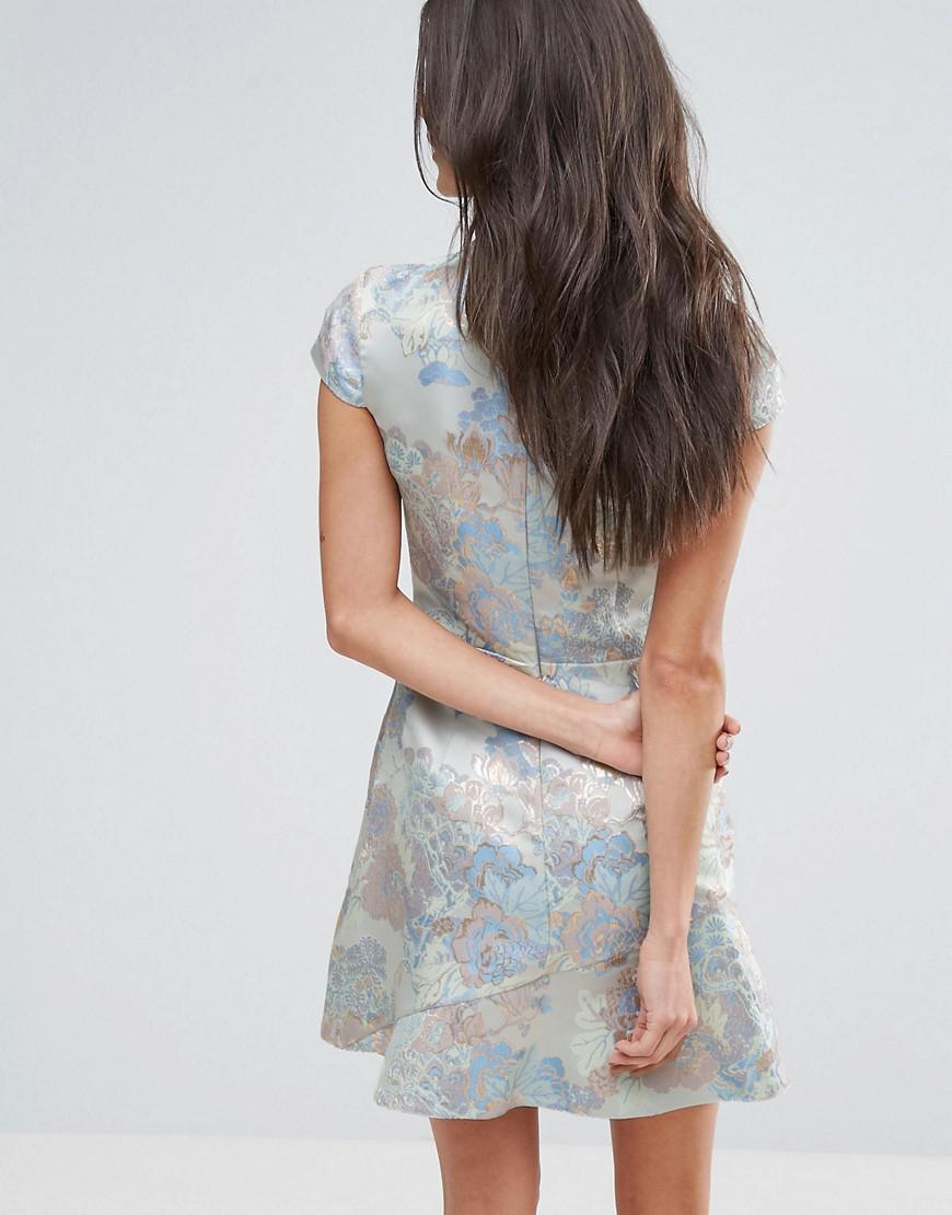 Miss Selfridge Cotton Jacquard High 