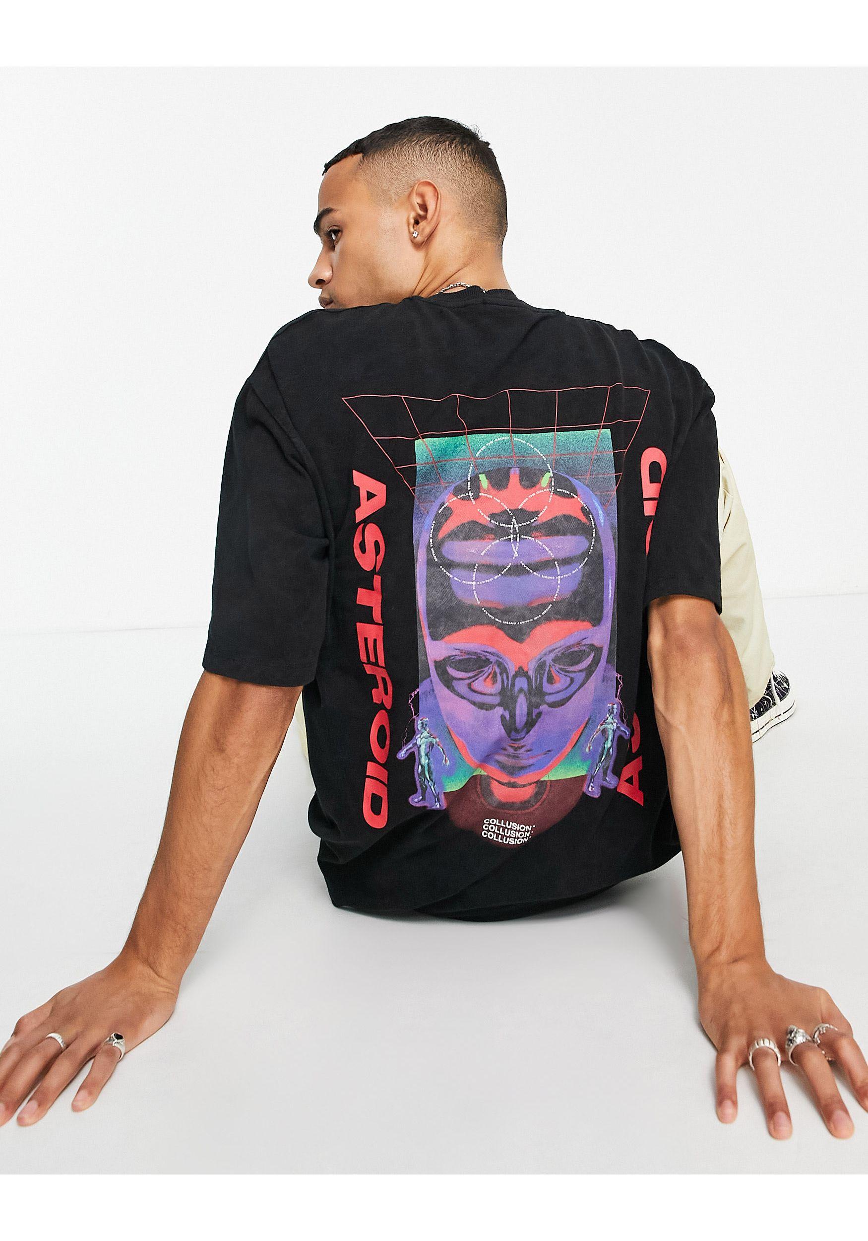 Collusion Oversized T-shirt With Print 