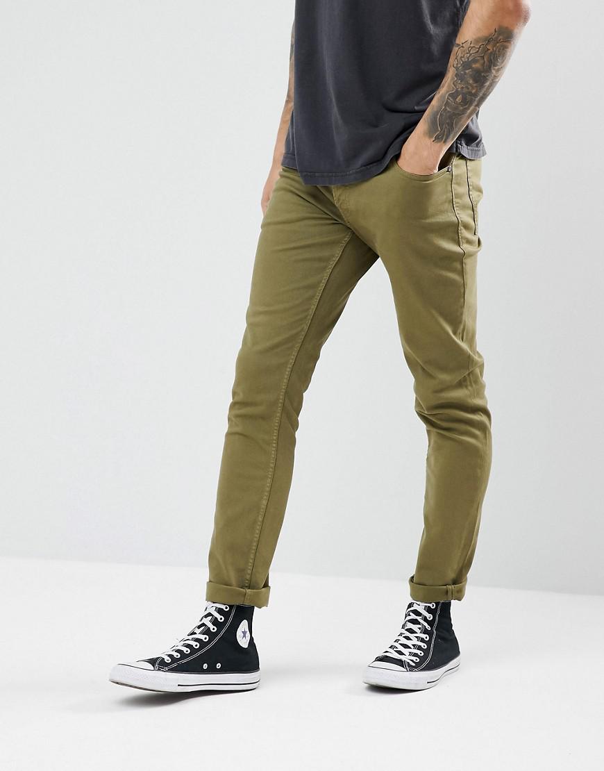 khaki colour jeans