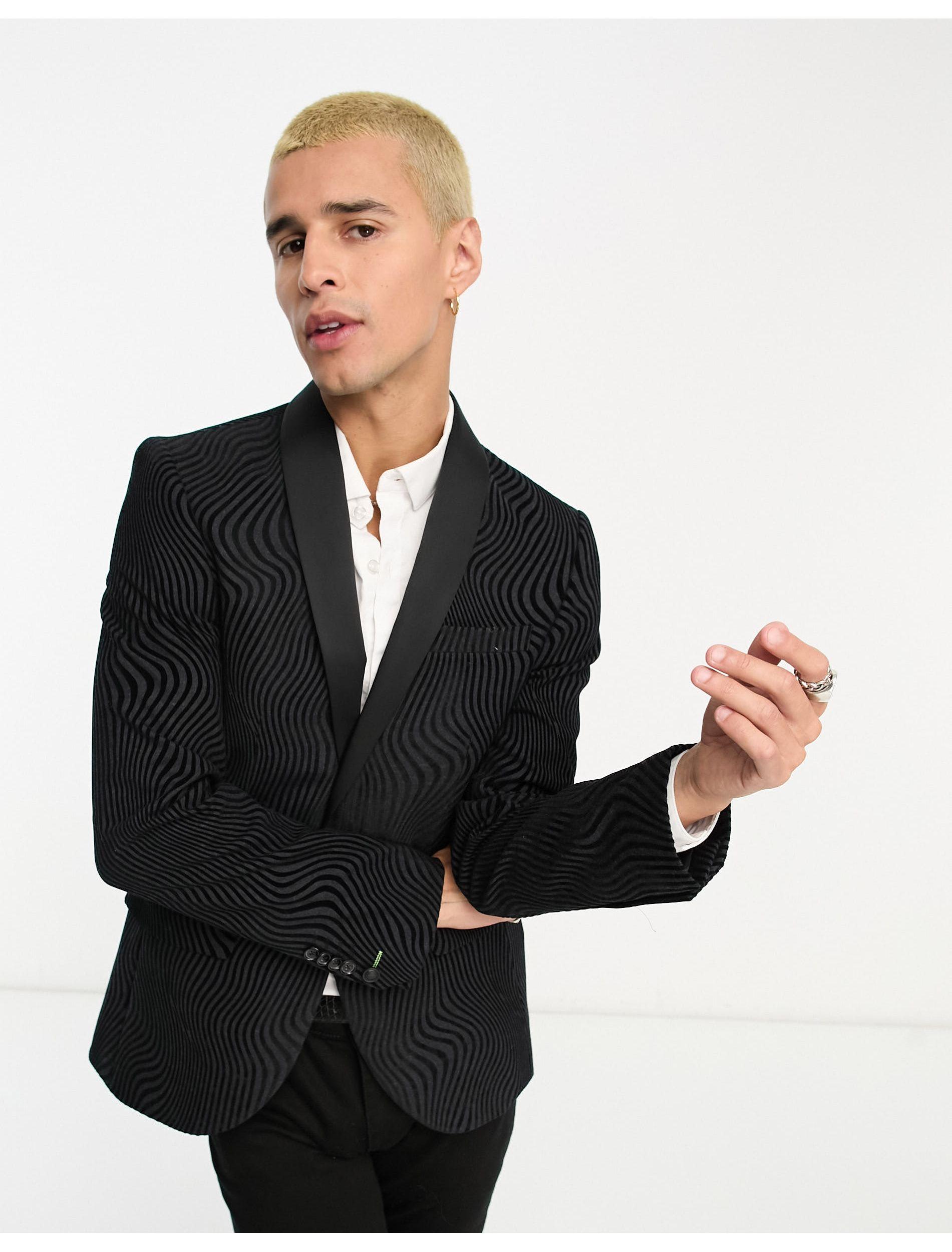 Twisted Tailor Torrance Suit Jacket in Black for Men Lyst