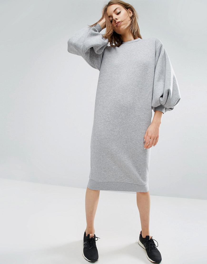 midi sweat dress