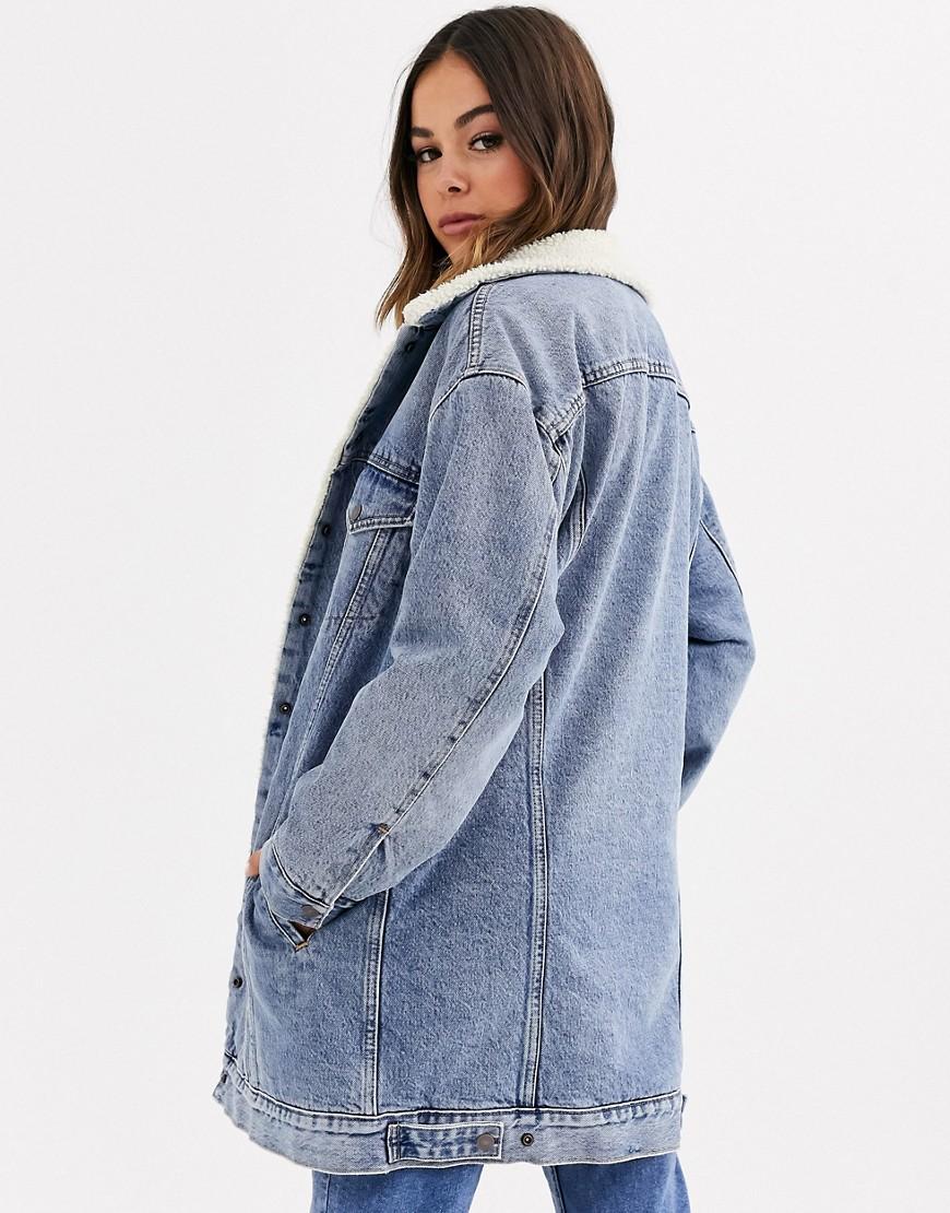 levi's longline trucker jacket