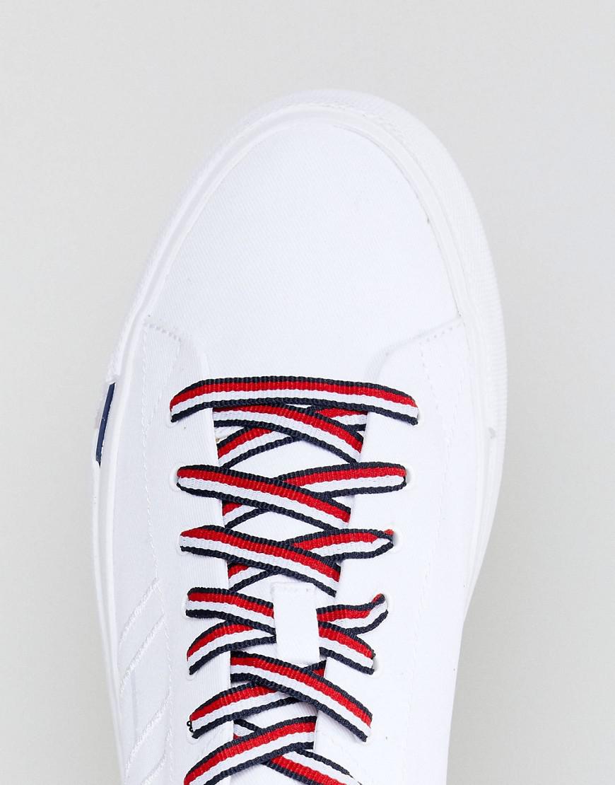 Tommy Hilfiger Dino Canvas Sneakers In 