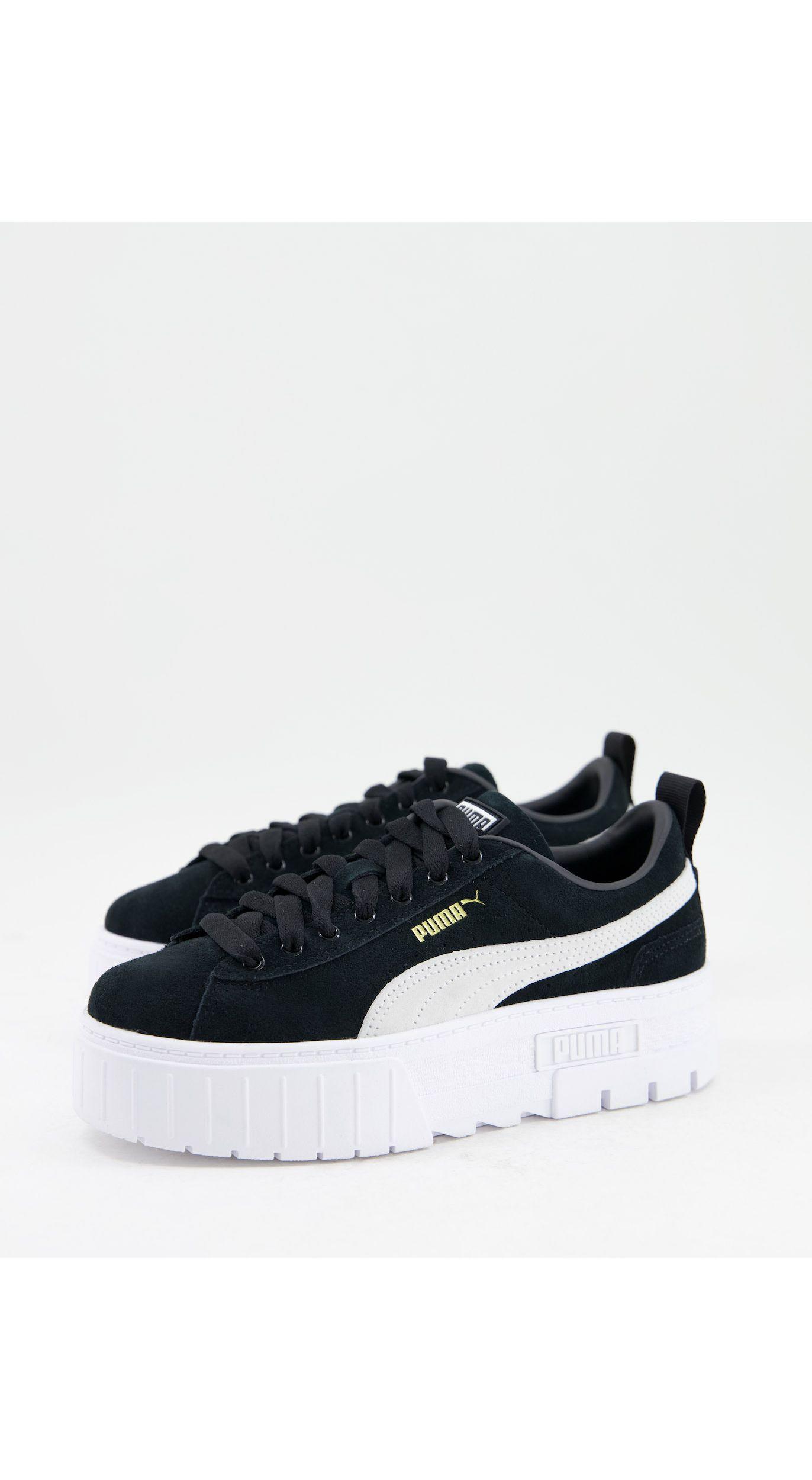 puma mayze platform trainers