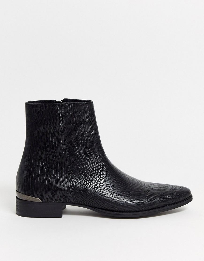 river island snakeskin boots