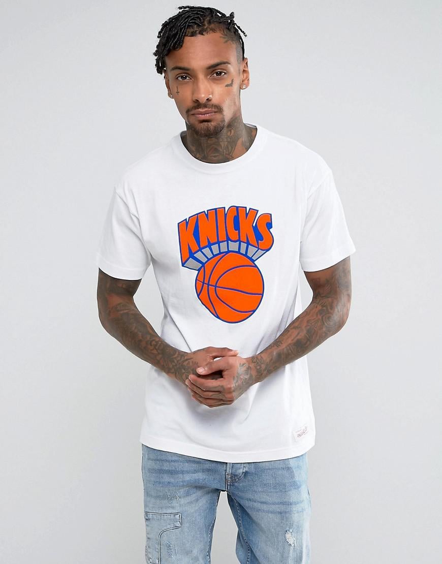 Ness Cotton Nba New York Knicks T-shirt 