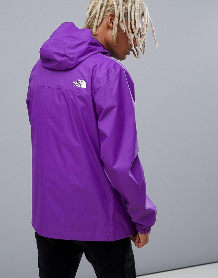 north face mountain q jacket purple