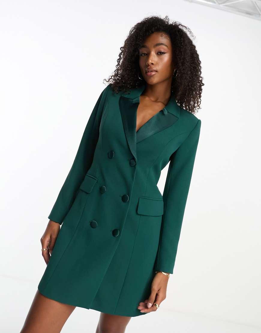 Forever New Tailored Blazer Dress in Green | Lyst UK