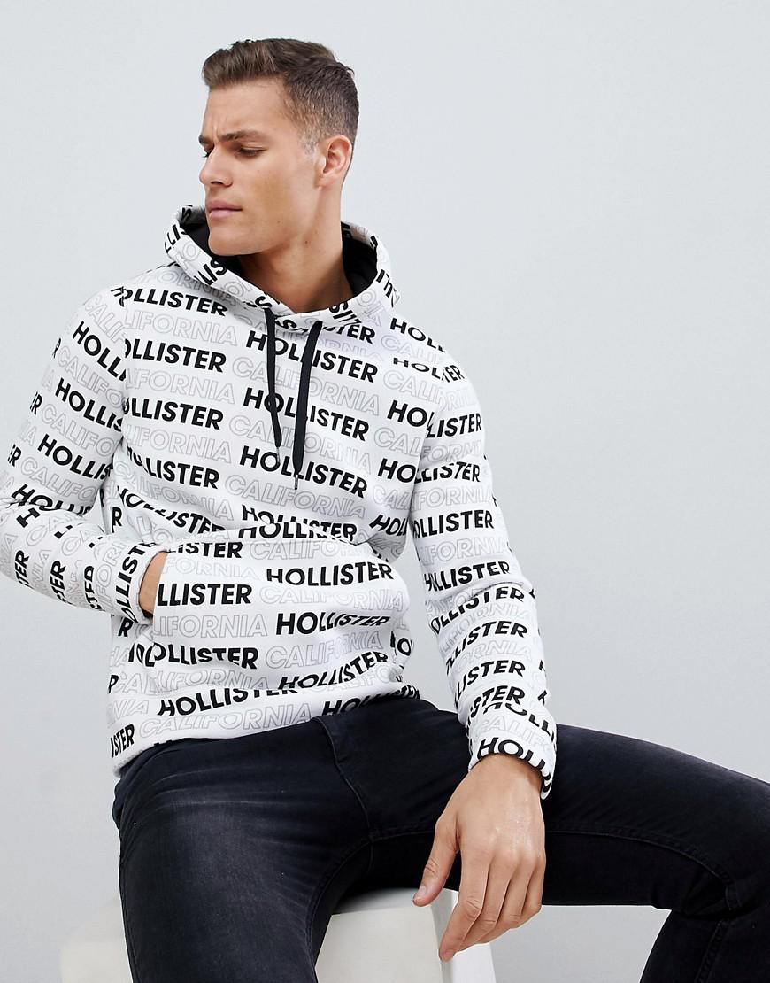 Hollister colorblock logo hoodie new arrivals