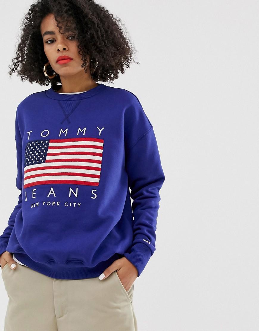 tommy hilfiger pullover mit flaggen