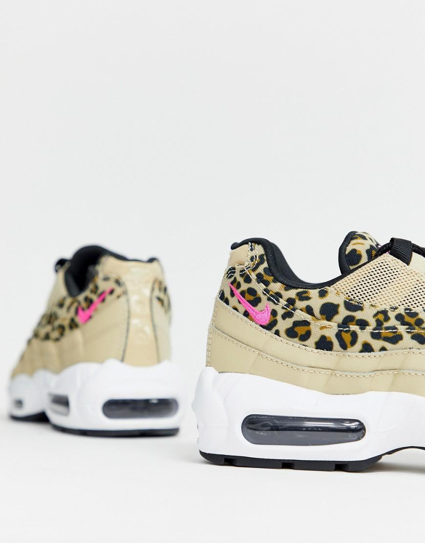 Nike Rubber Air Max 95 - Sneakers Met Luipaardprint - Lyst