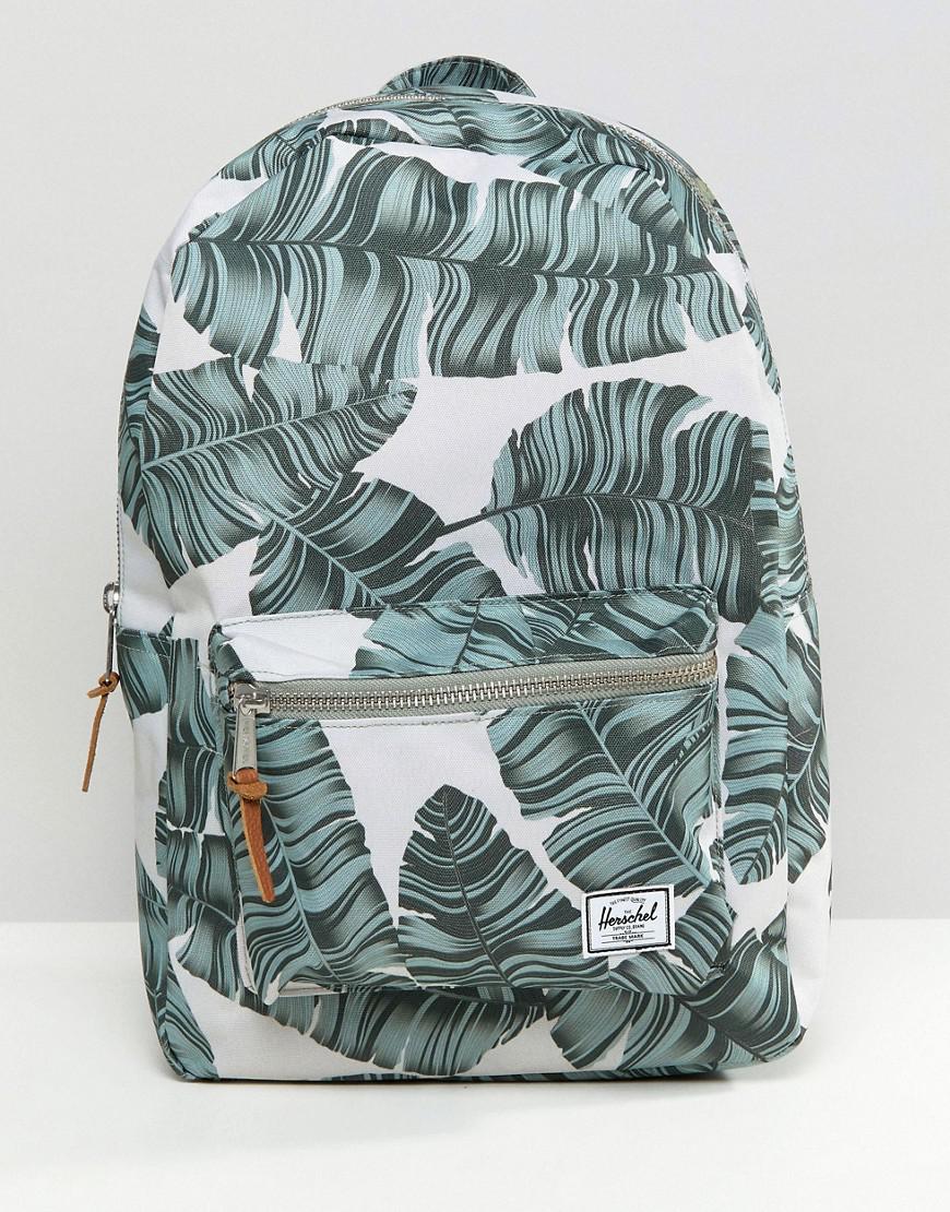 herschel printed backpack