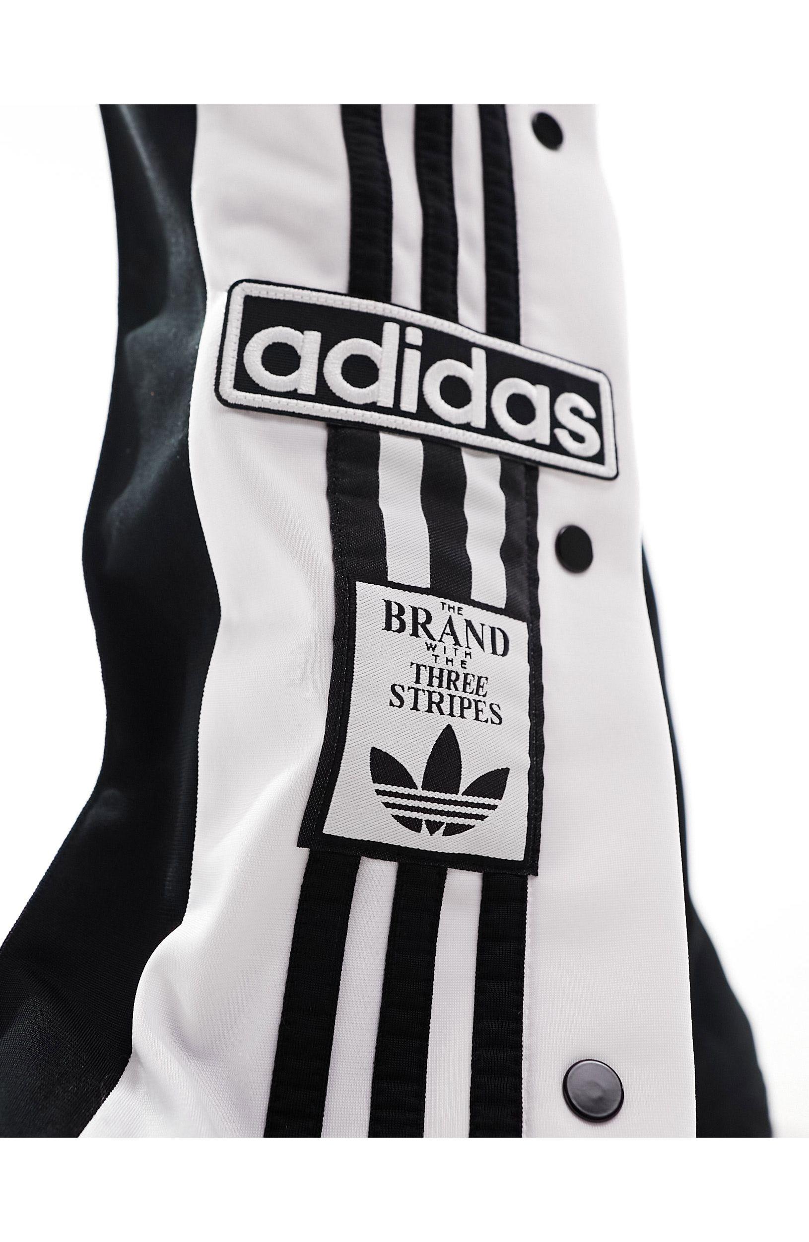 adidas Originals Adicolor Adibreak Side Logo Track Pants in Black | Lyst