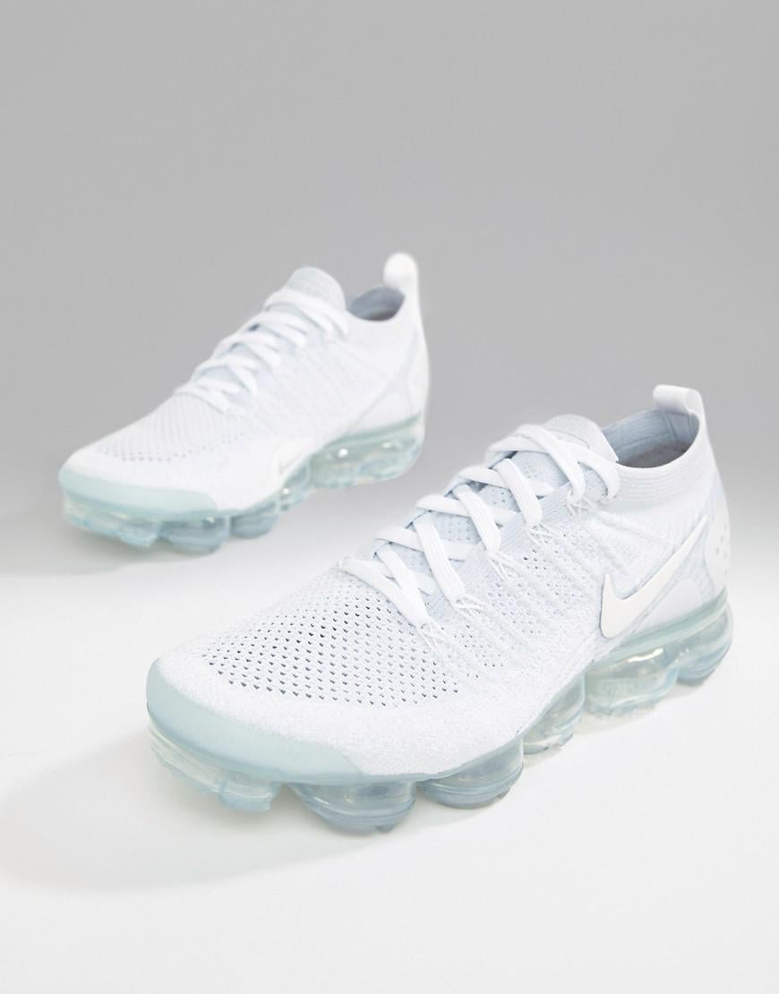Nike Air Vapormax Flyknit 2 Trainers In White 942842-100 for Men | Lyst UK