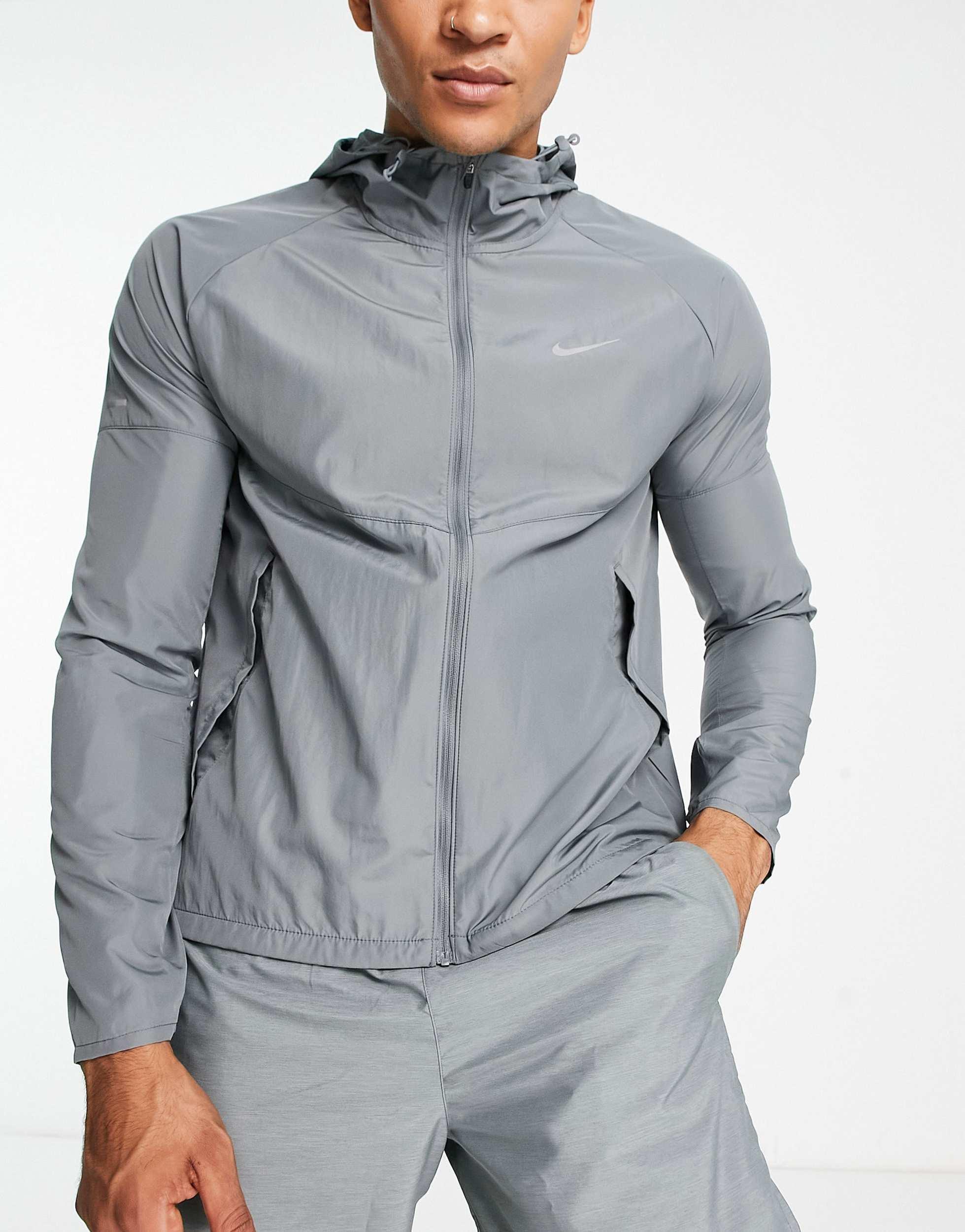 HOT Nike Miler Veste De Survetement Nike Gris Repel Miler Veste