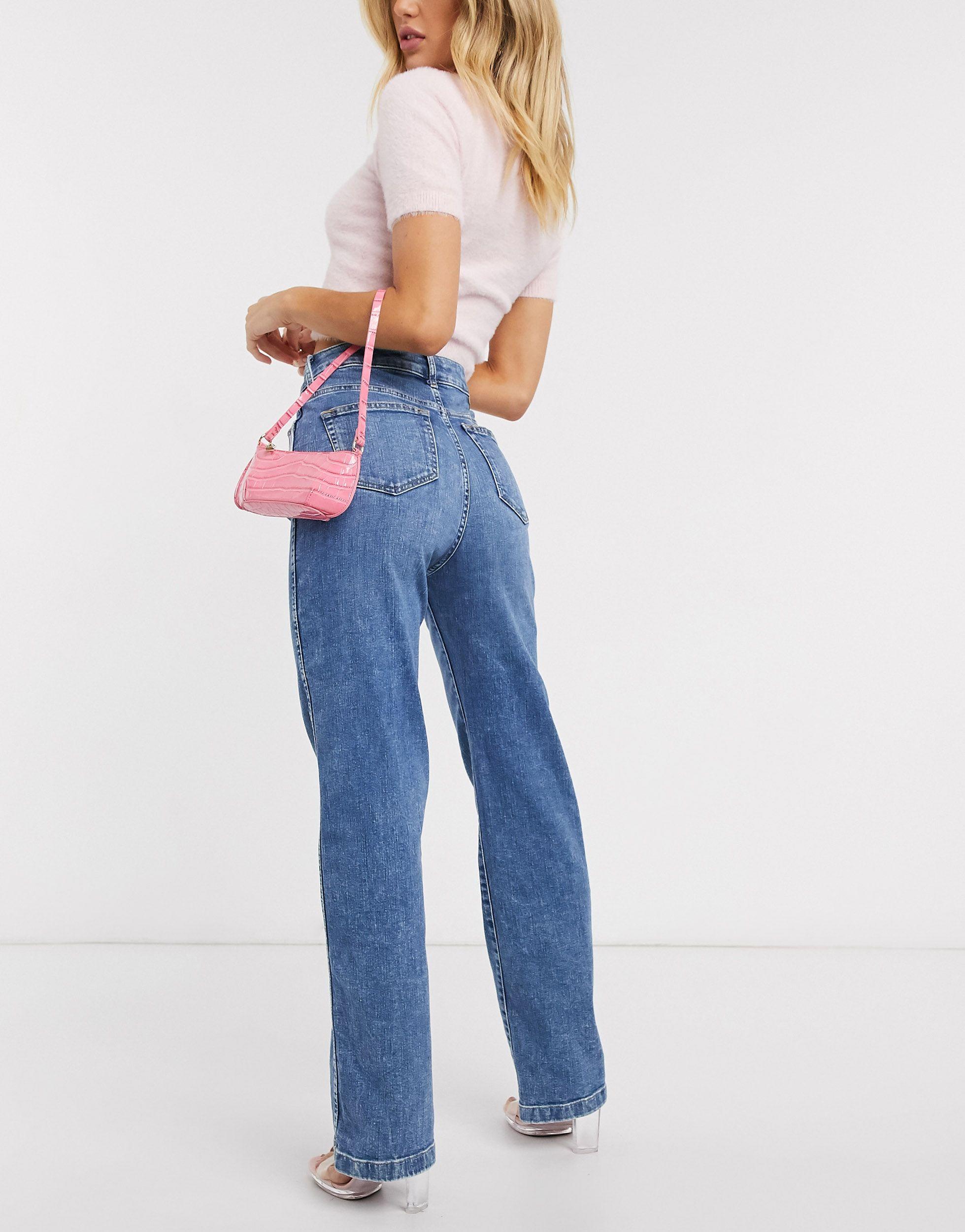 Dua Lipa Taille W8 Pepe Jeans Dua Lipa X Jean à Délavage Moyen