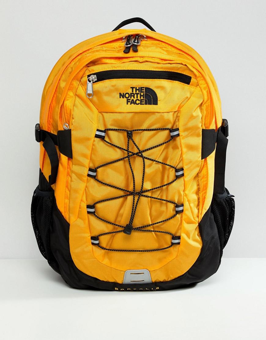 The North Face Fleece Borealis Backpack in Yellow for Men - Lyst