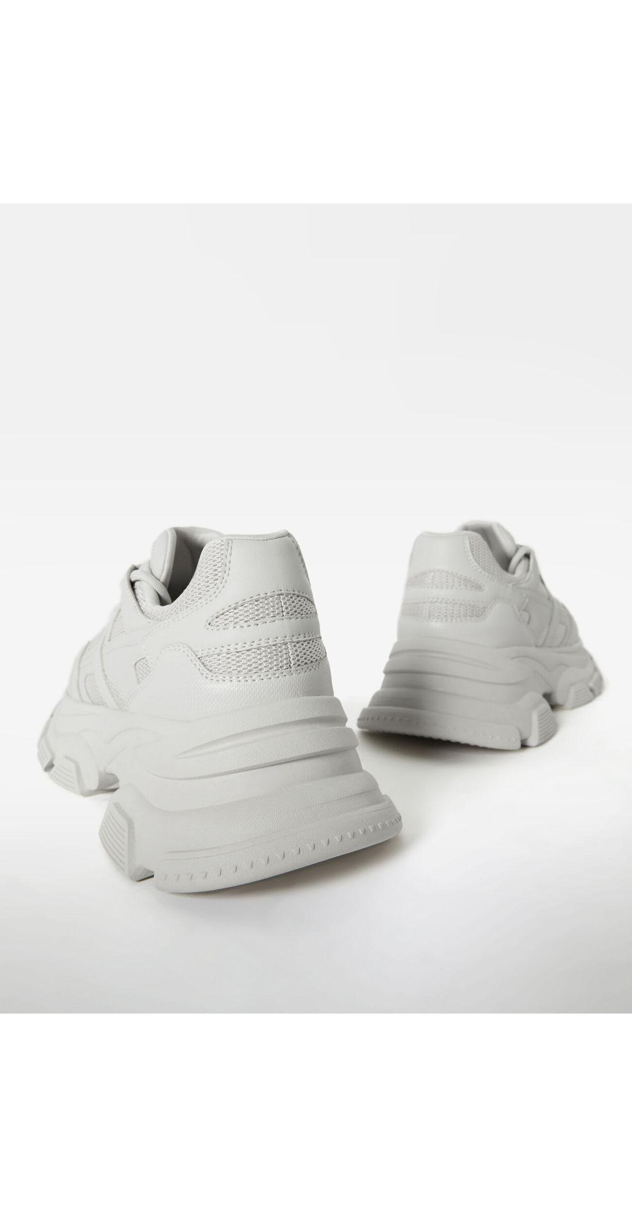Bershka Chunky Cleated Trainers in White for Men | Lyst