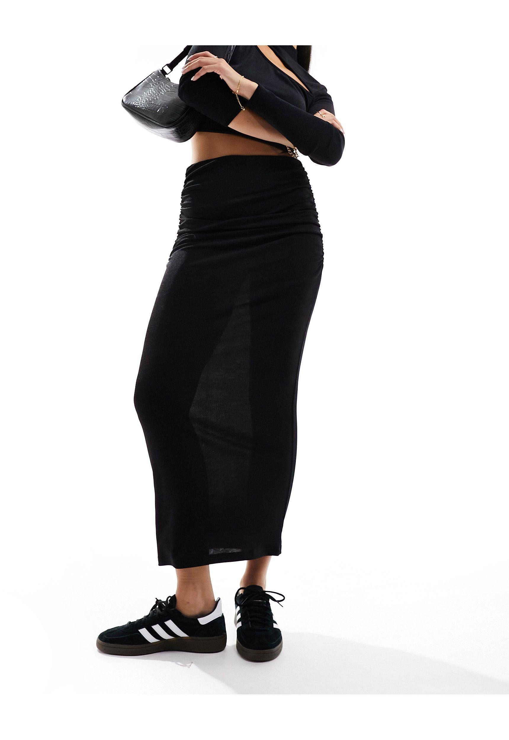 Jupe longue pres du corps new arrivals