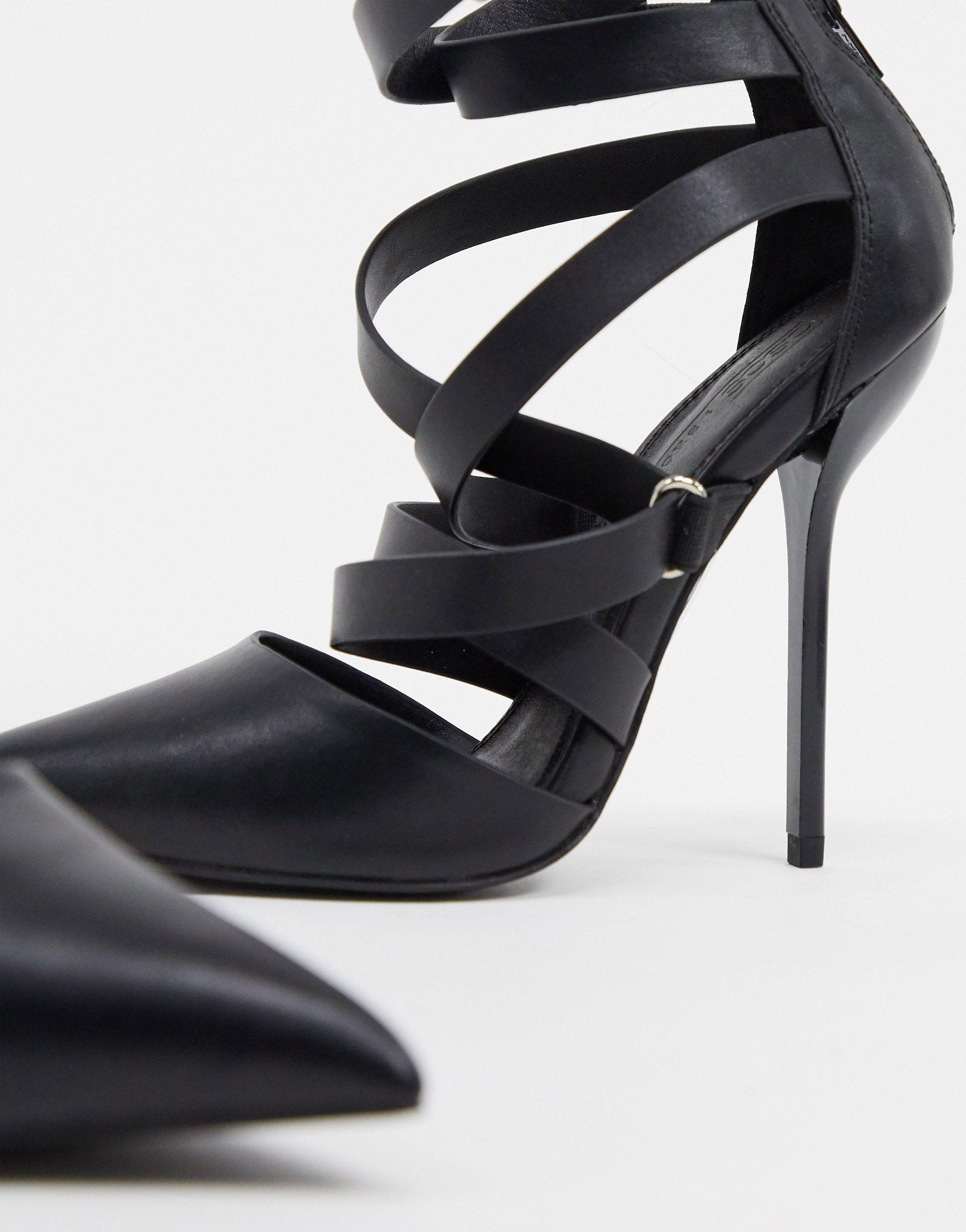 ASOS Poke Caged Stiletto High Heels in 