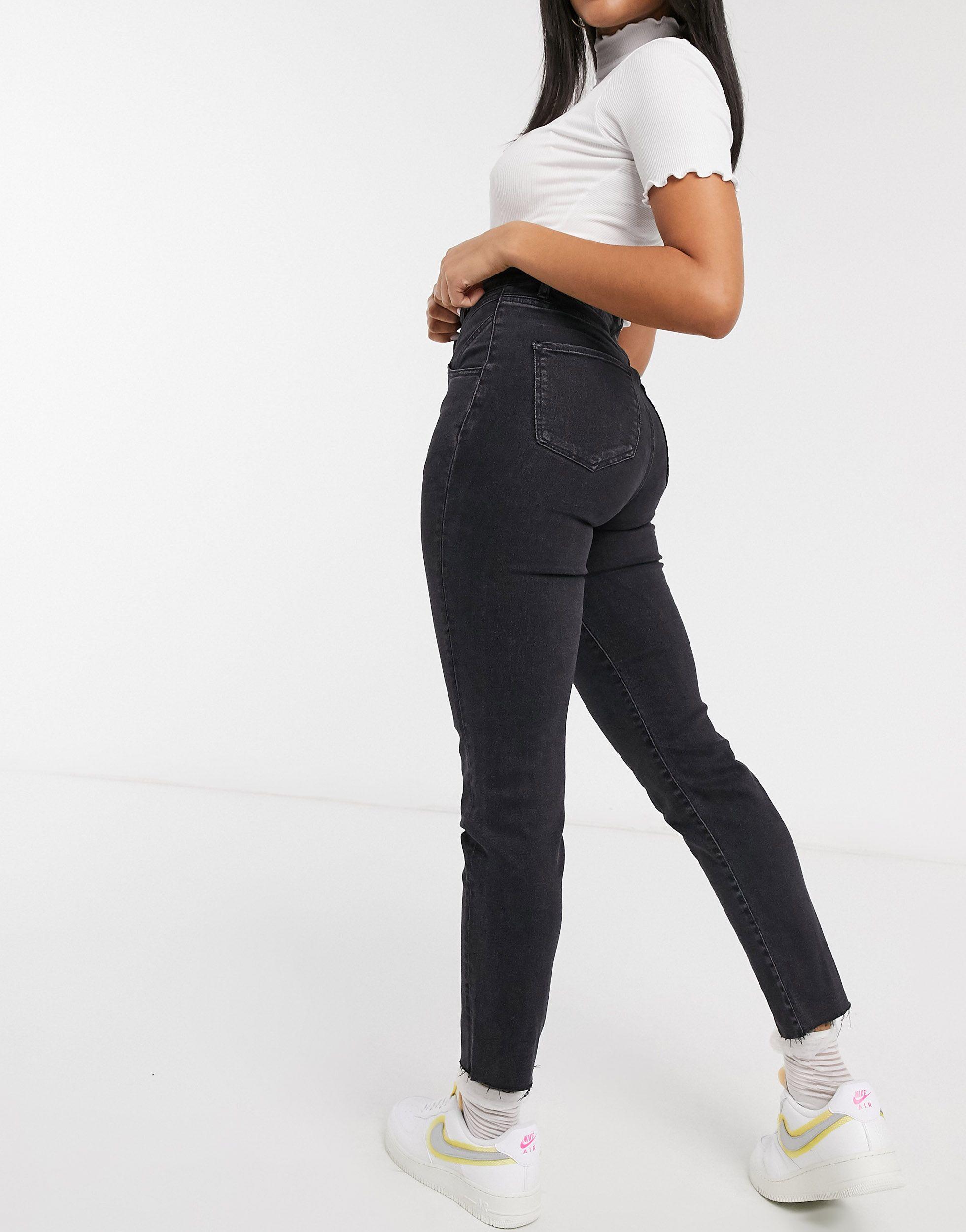 Jeans neri deals mom