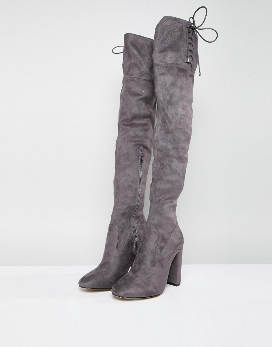 lipsy knee high boots
