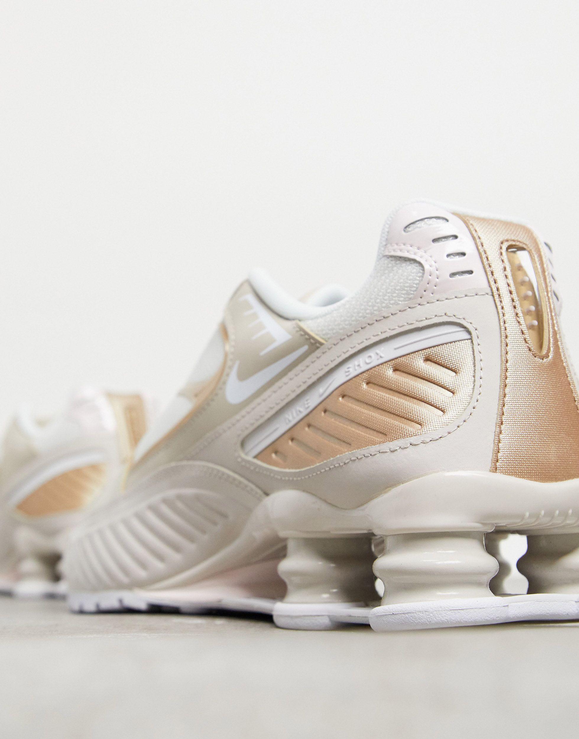 Shox enigma 9000 - sneakers bianche e sabbia da Uomo di Nike in Bianco |  Lyst