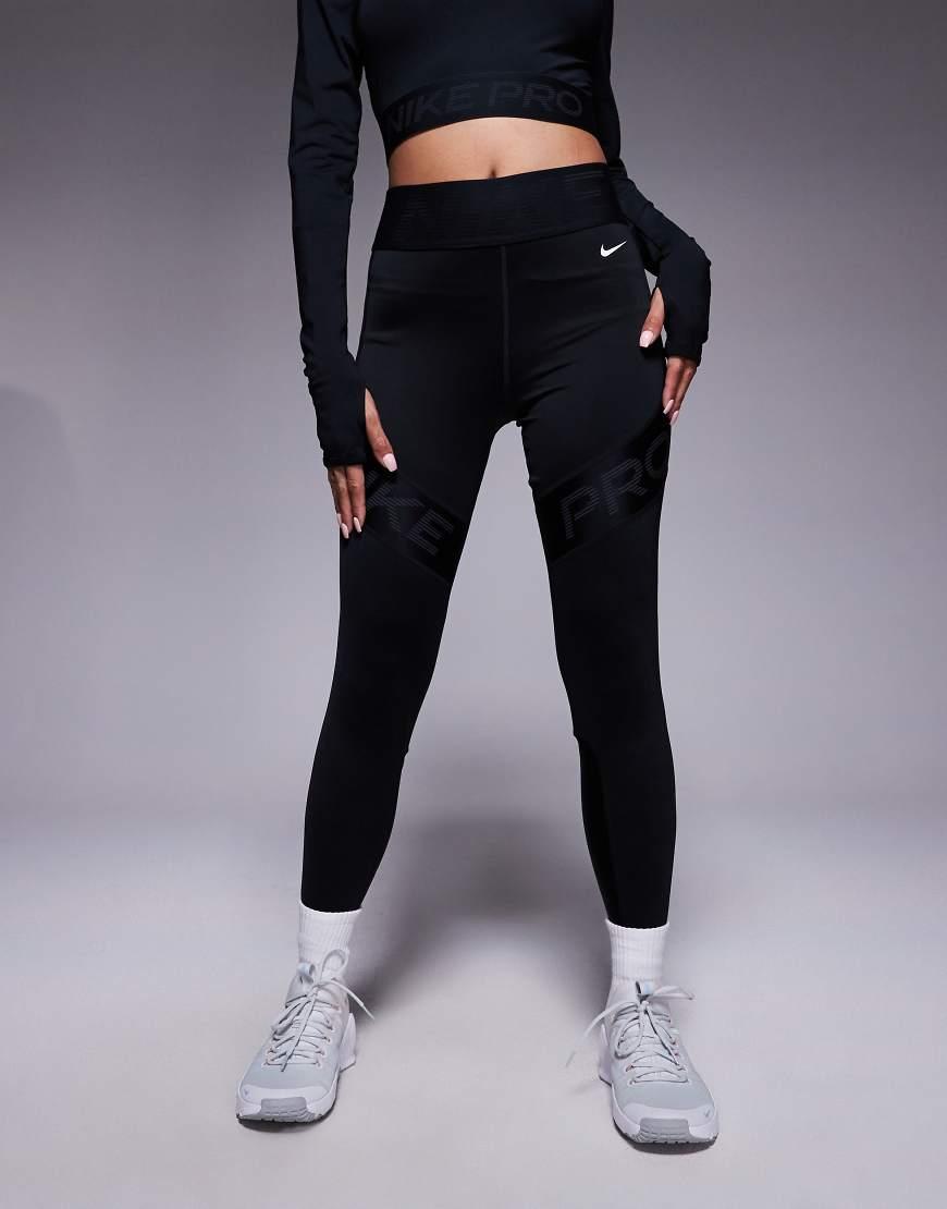 Asos Nike High Rise Sculpt Training Tights Nike Nike Pro Training